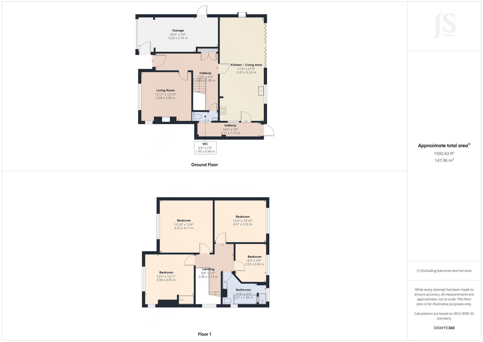 18, Bernard Road, Worthing floorplan