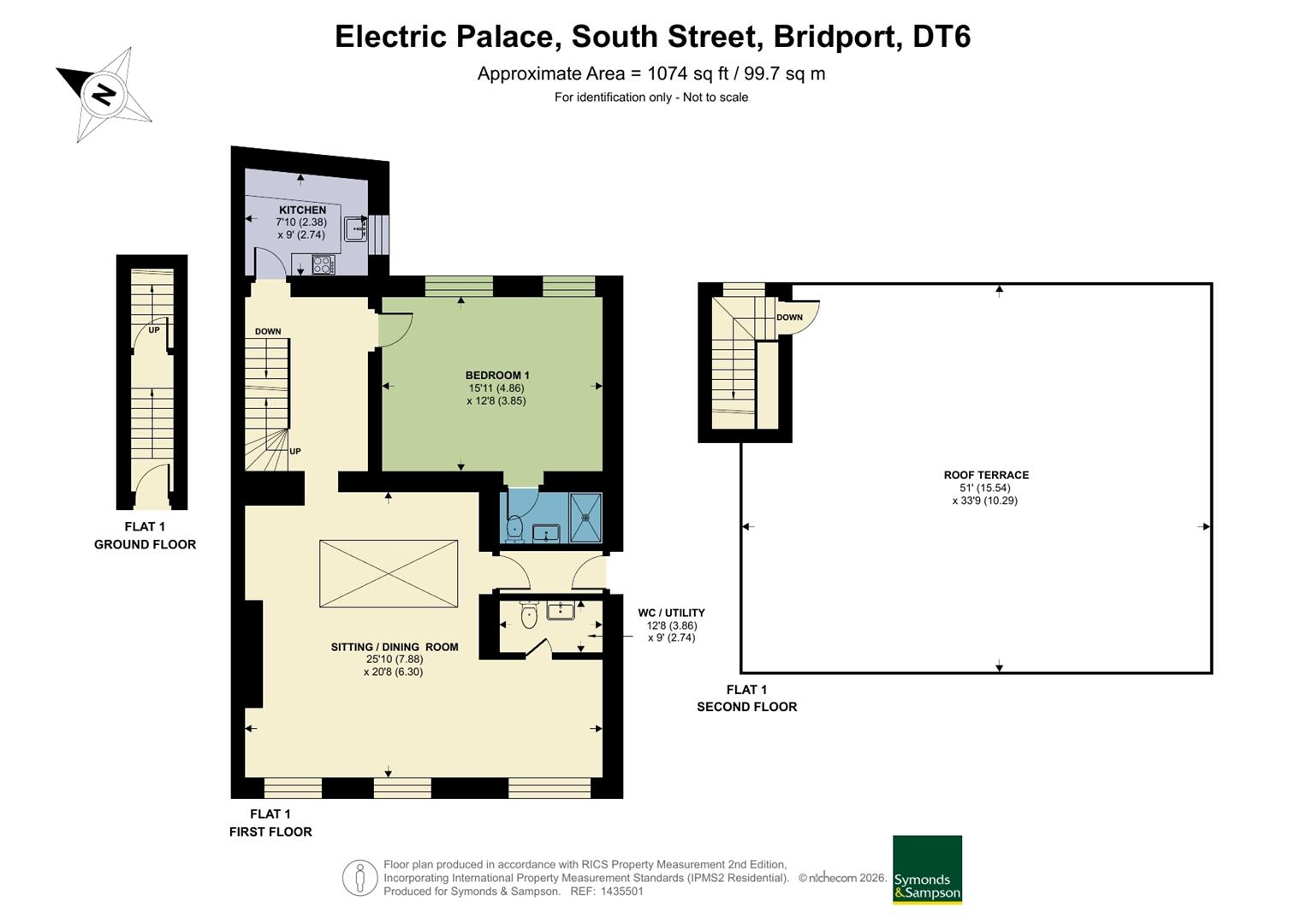 35c, South Street, Bridport floorplan
