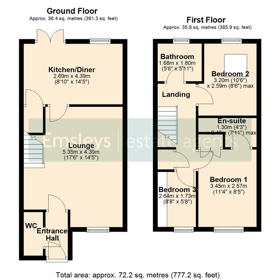 4A, Common Lane, Leeds floorplan