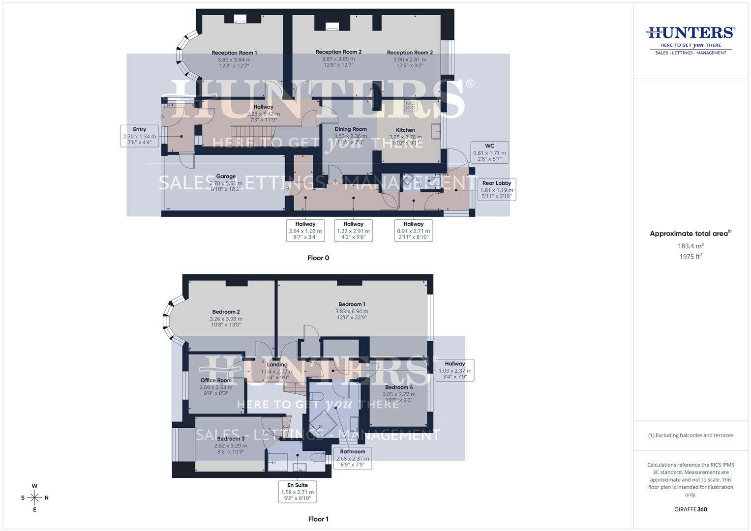 Blackheath, Peareth Hall Road, Washington floorplan