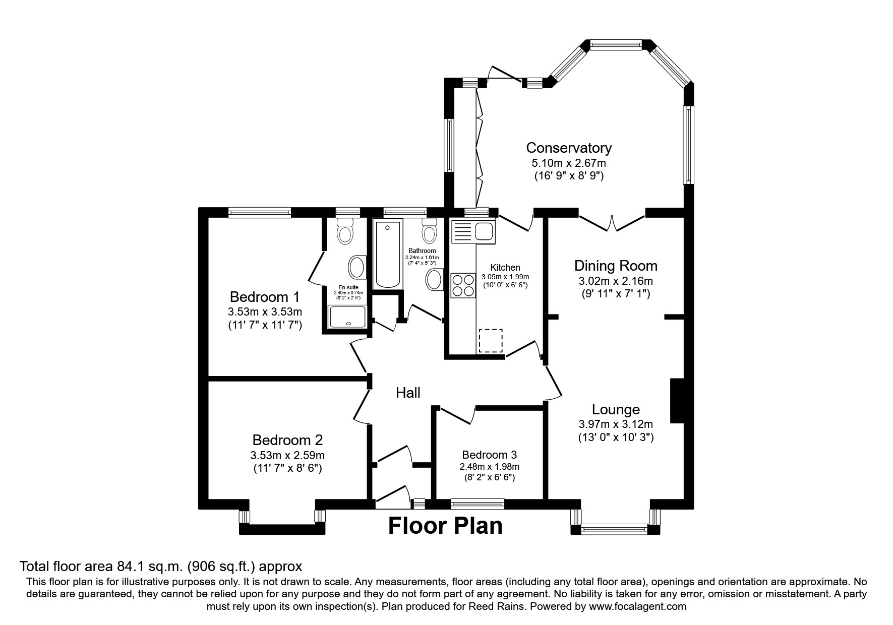 Cocker Lane, Leyland PR26, 3 bedroom bungalow for sale 58285056