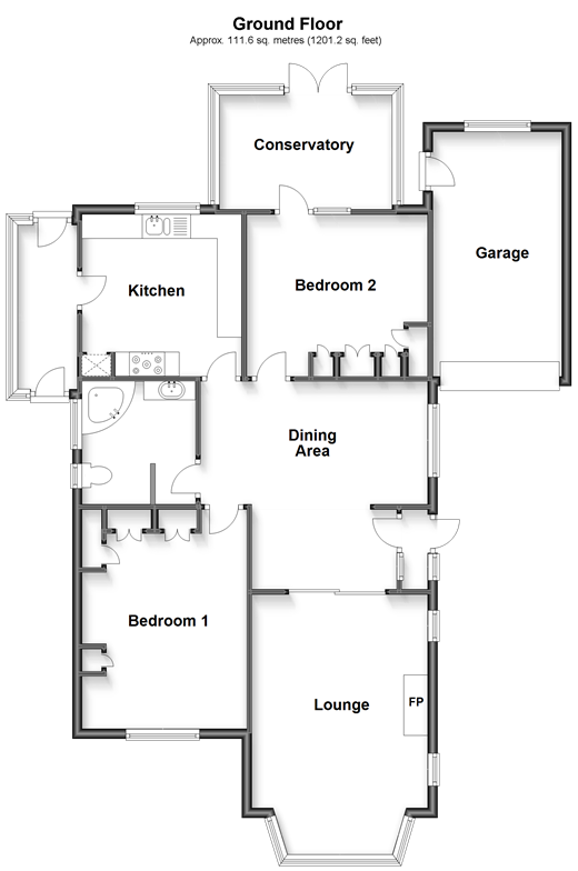 Goring Way, Goring-By-Sea, Worthing, West Sussex BN12, 2 bedroom ...