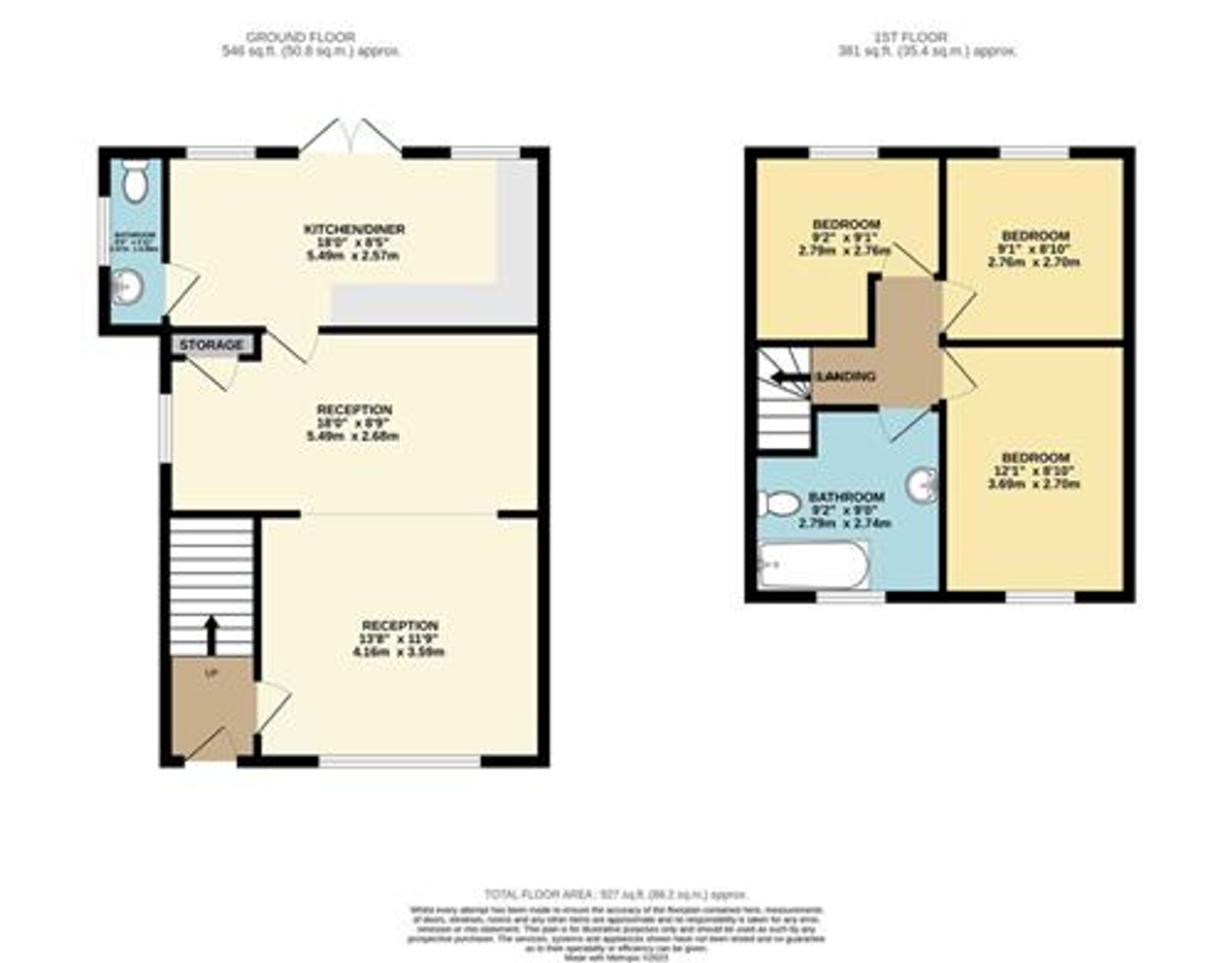 42 Llwyn-On Crescent, Blackwood floorplan