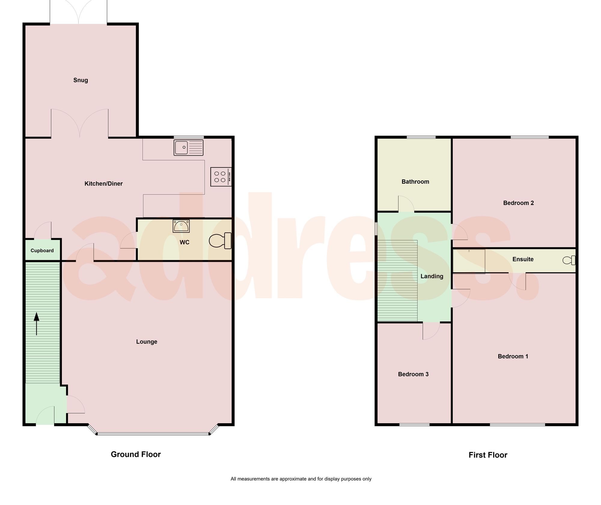 92 Maes Glyndwr, Wrexham floorplan
