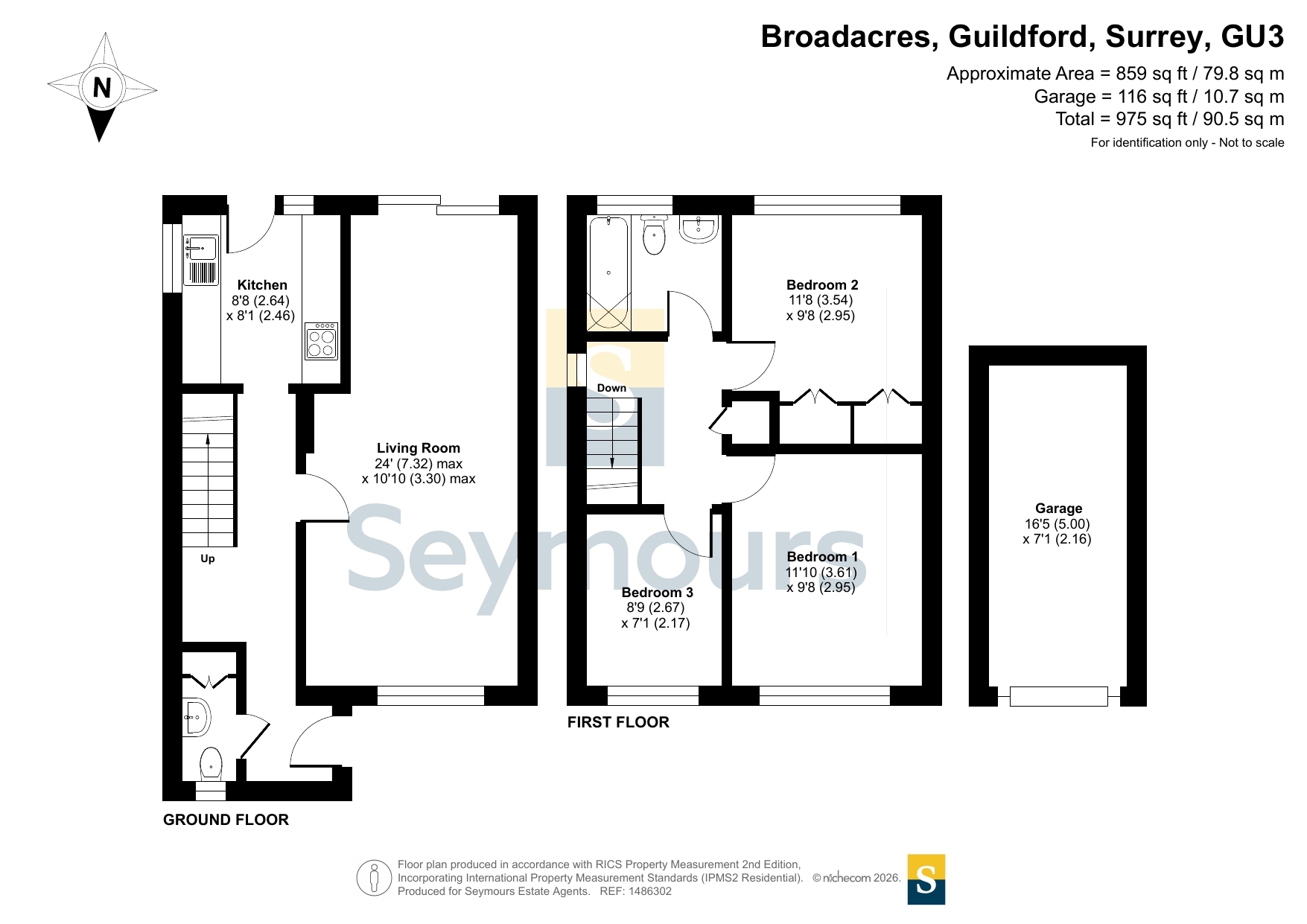 144, Broadacres, Surrey floorplan