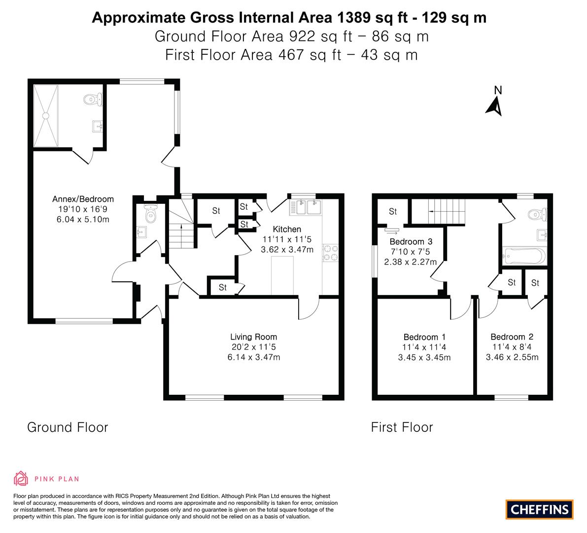 8, Westfield Road, Great Shelford floorplan