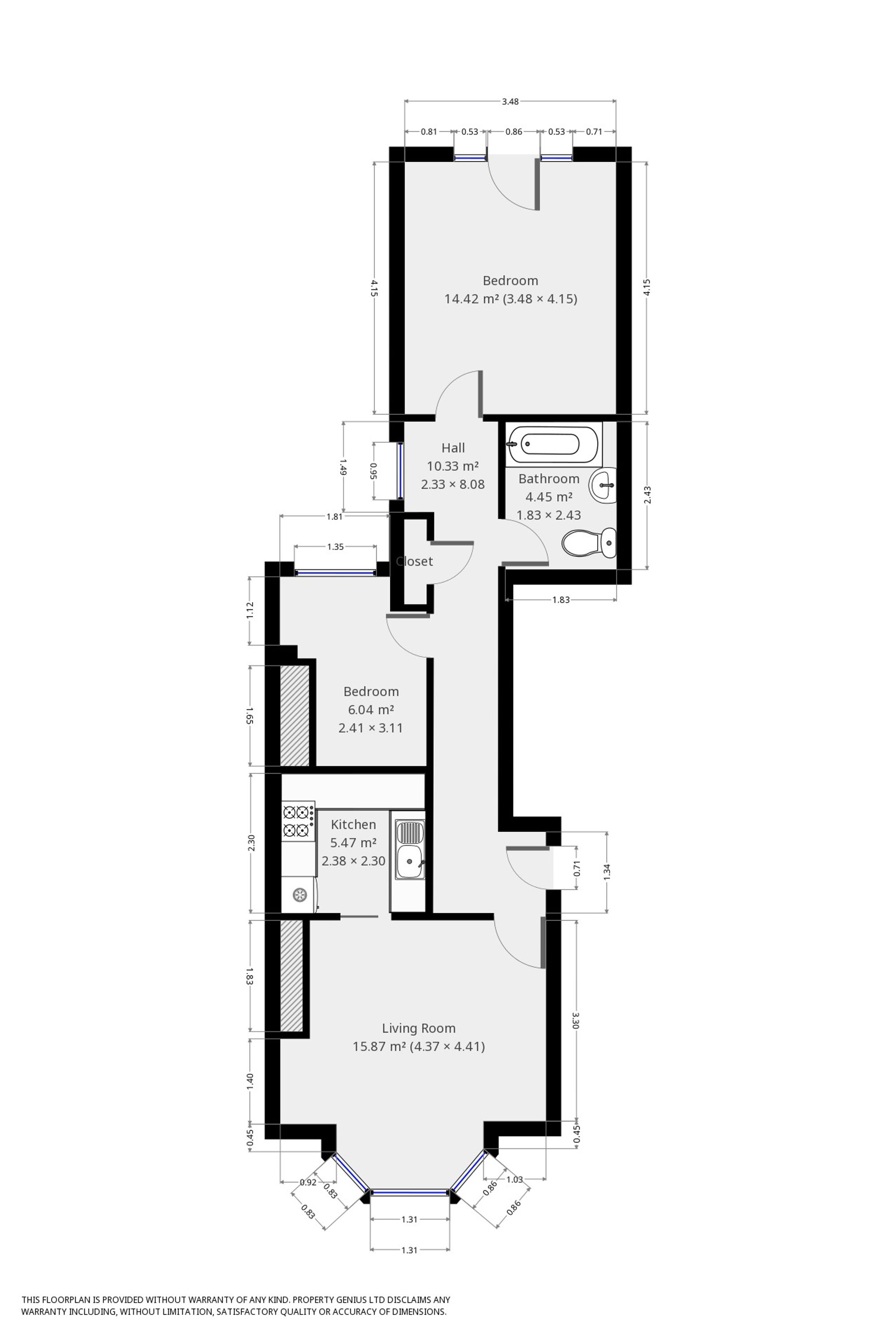 42a Mayfield Road, Manchester floorplan