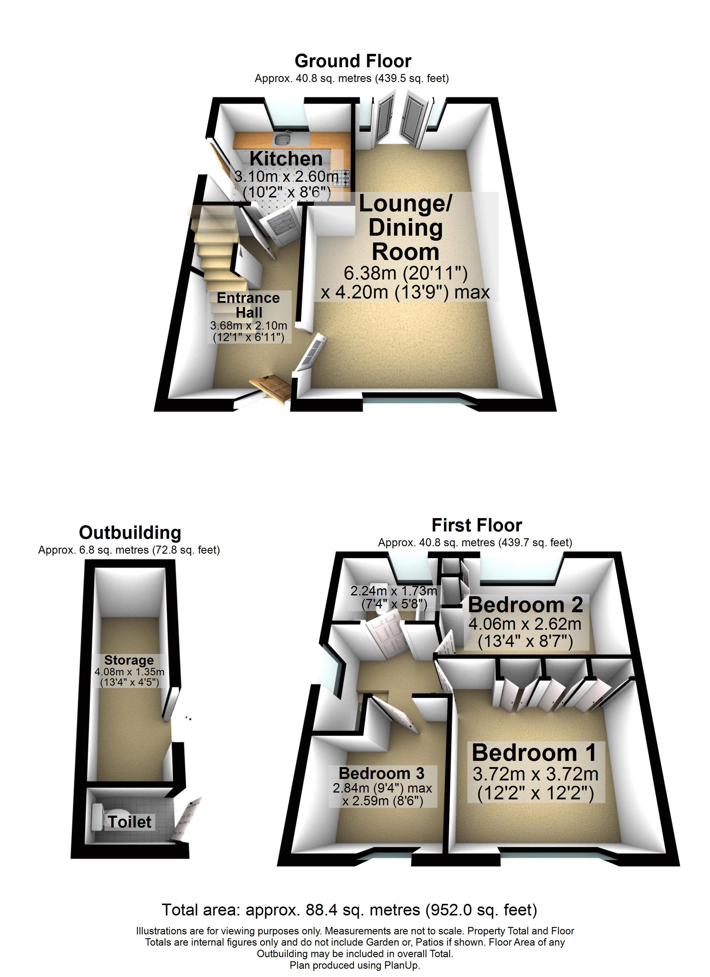 61, Newmans Lane, Loughton floorplan