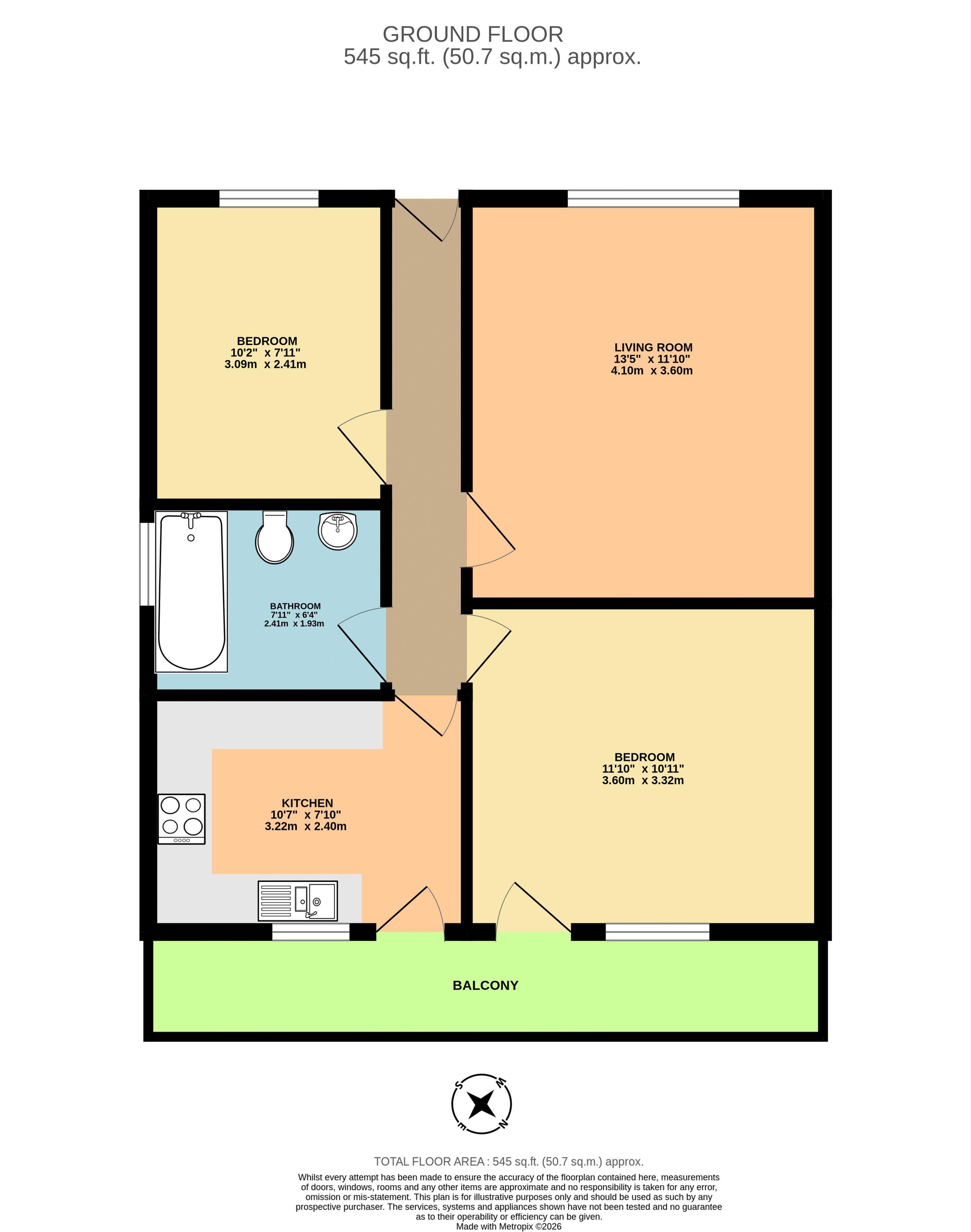Princes Drive, Harrow floorplan