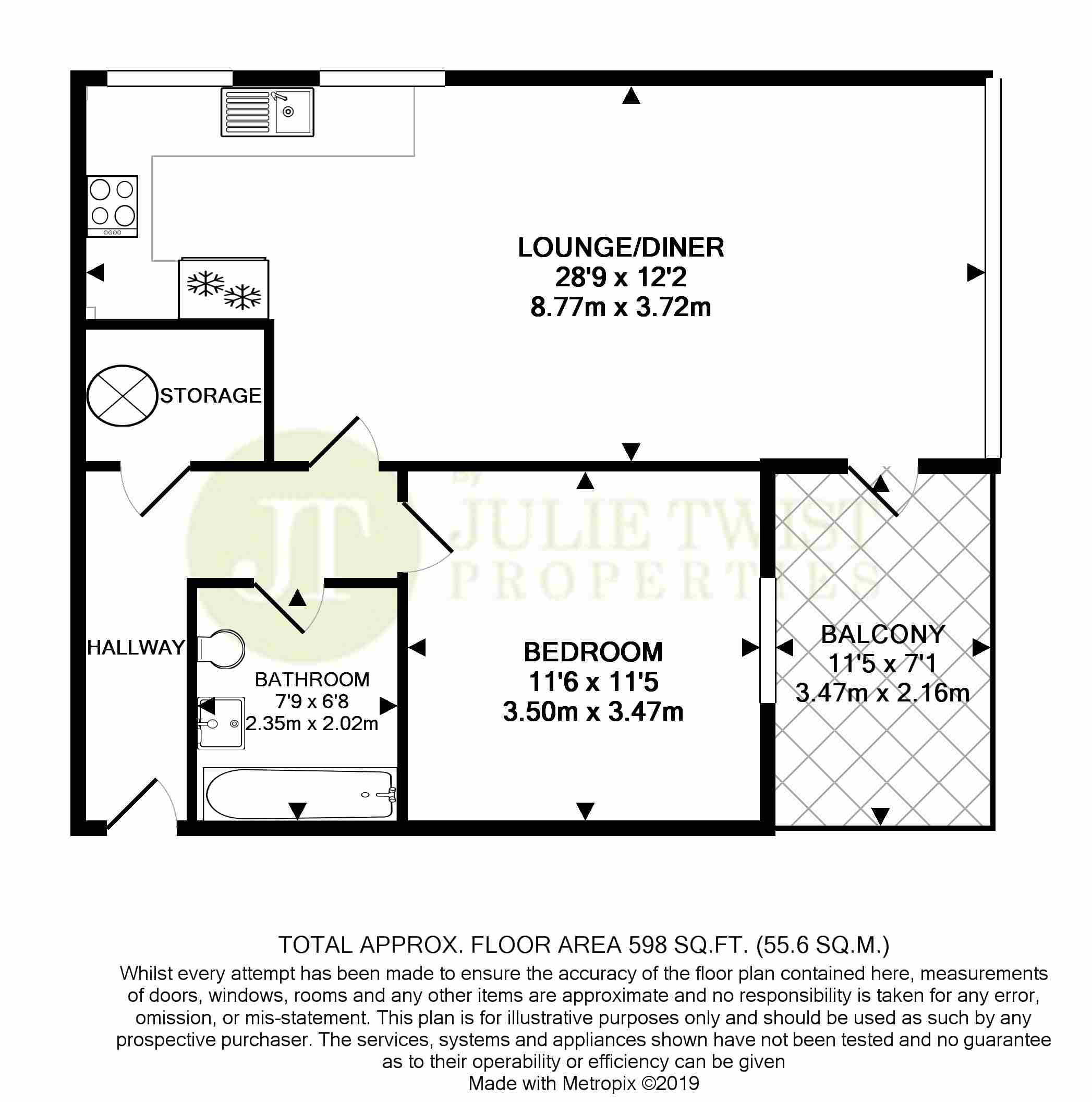 1 Bedrooms Flat for sale in Millennium Point, The Quays, Salford Quays M50
