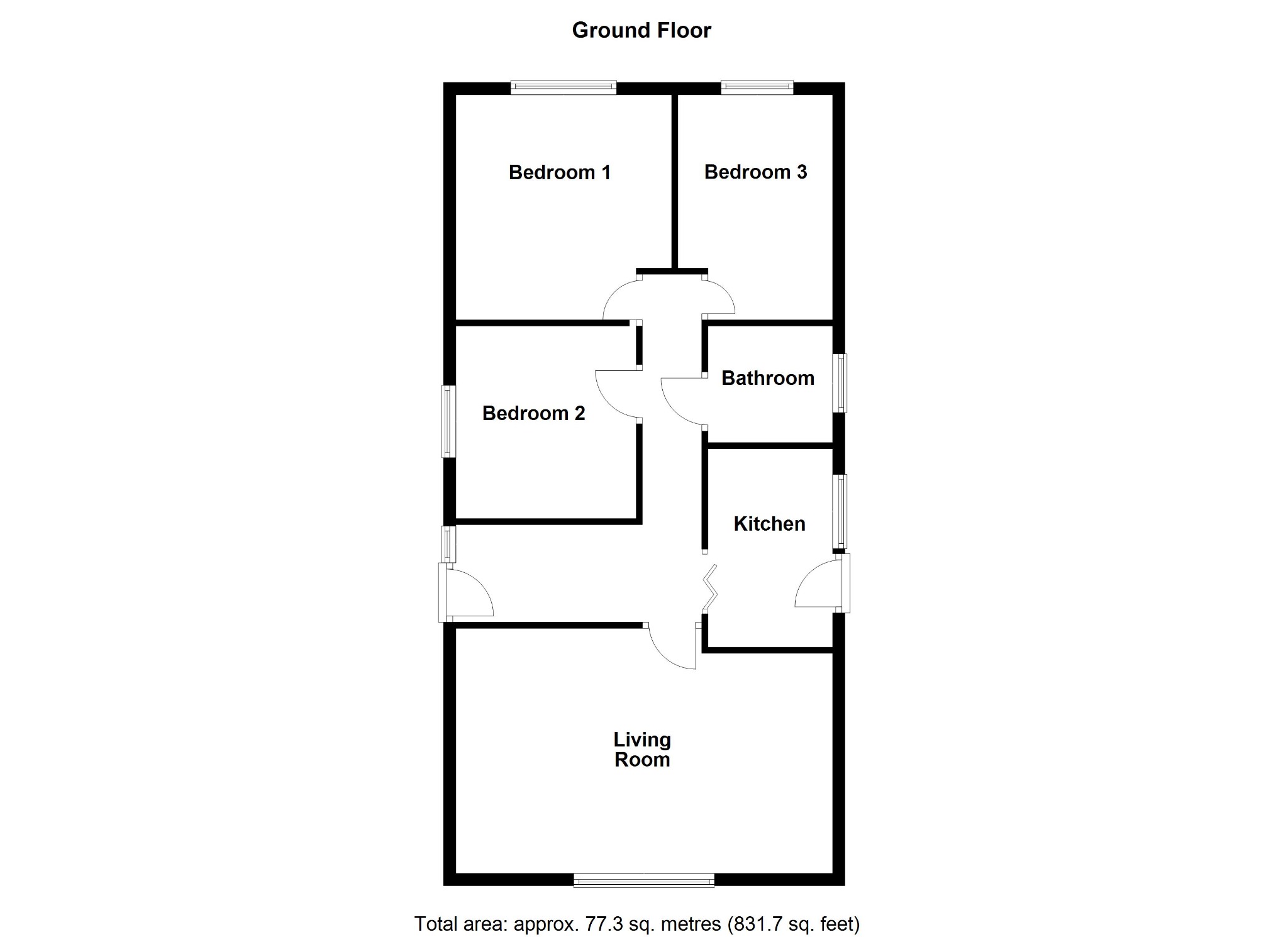 5 Glynn House Close, Selsey floorplan