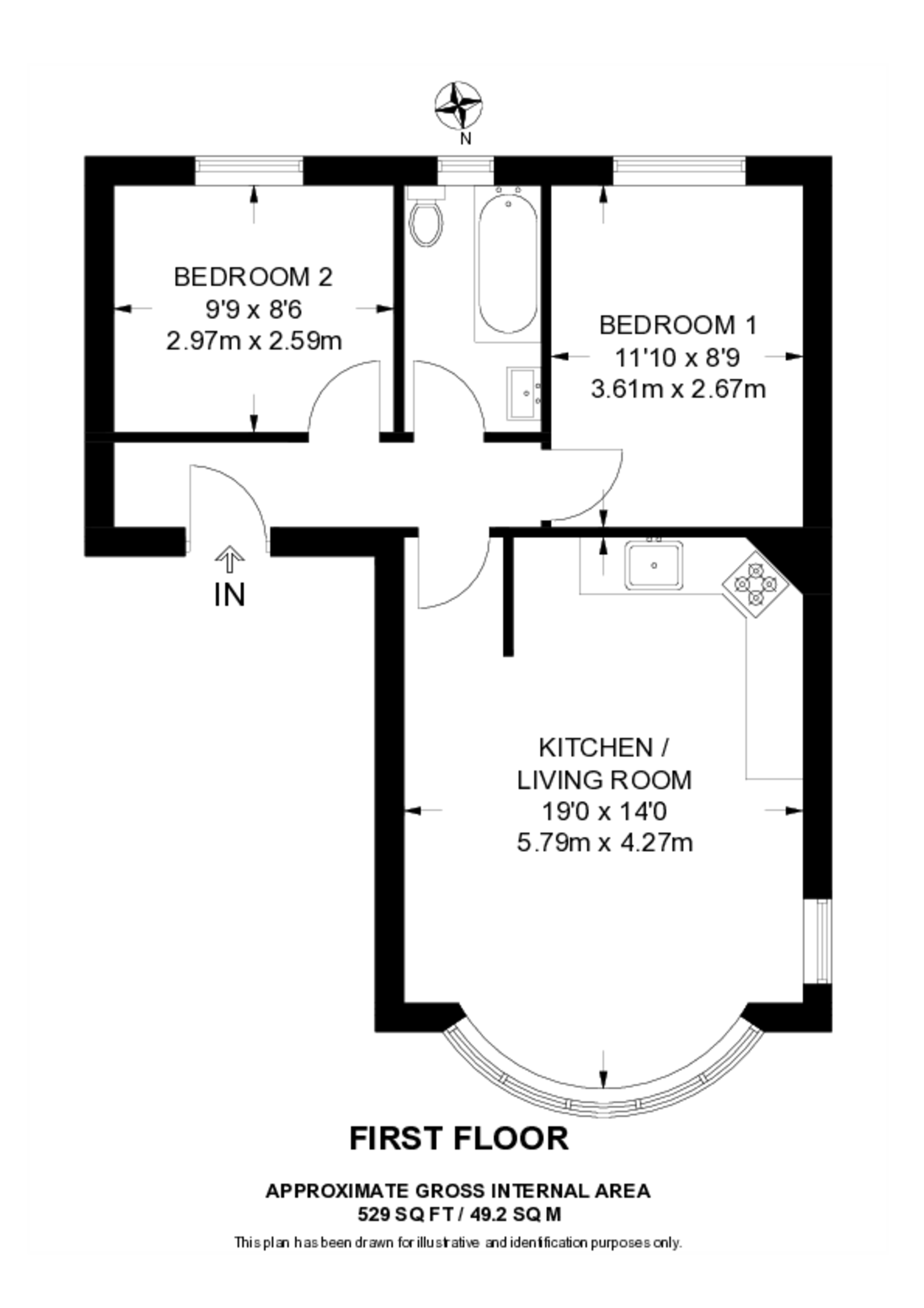 Addiscombe Road, East Croydon floorplan