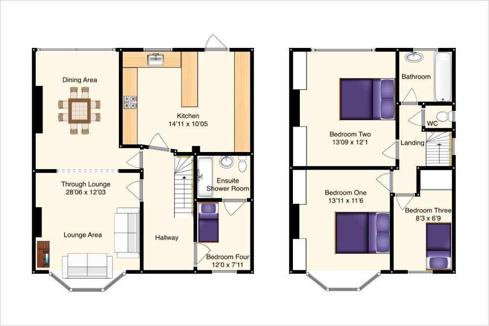 4 Bedrooms Semi-detached house for sale in Brampton Grove, Wembley HA9