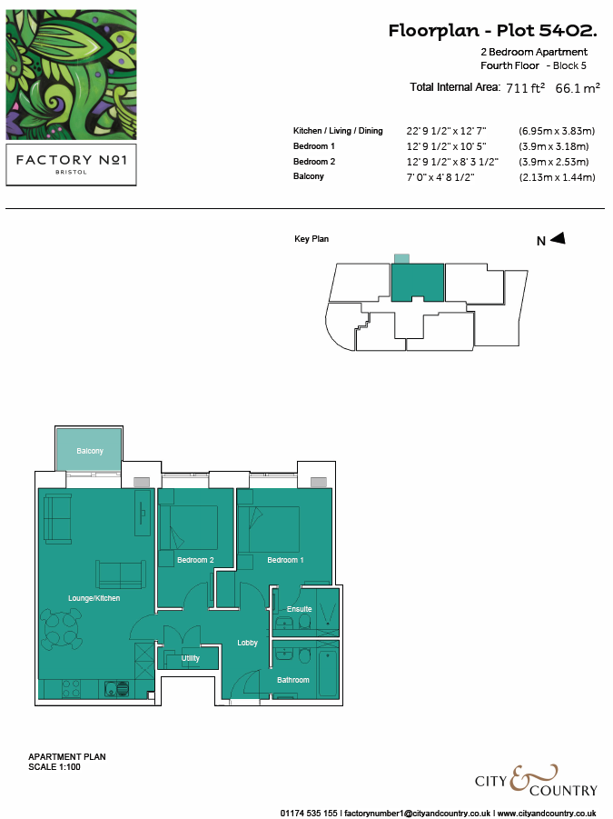5402 Watkins House, Factory No.1,, 5402 Watkins House, Factory No. 1, East Street floorplan
