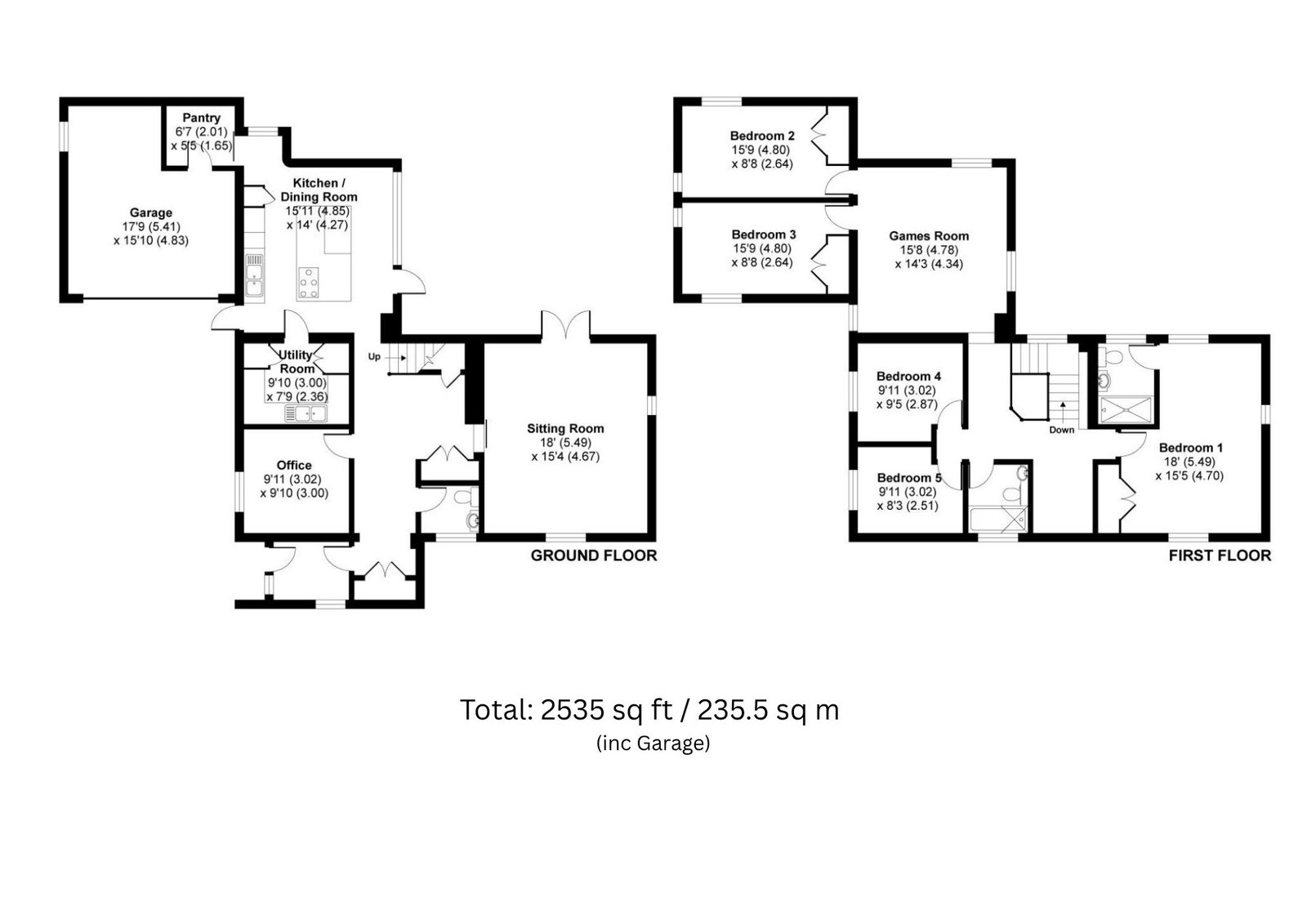 Dell House, Dell House, Alresford floorplan