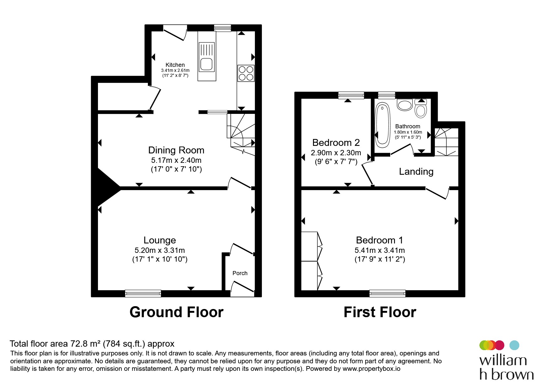 299, Main Road, Chelmsford floorplan
