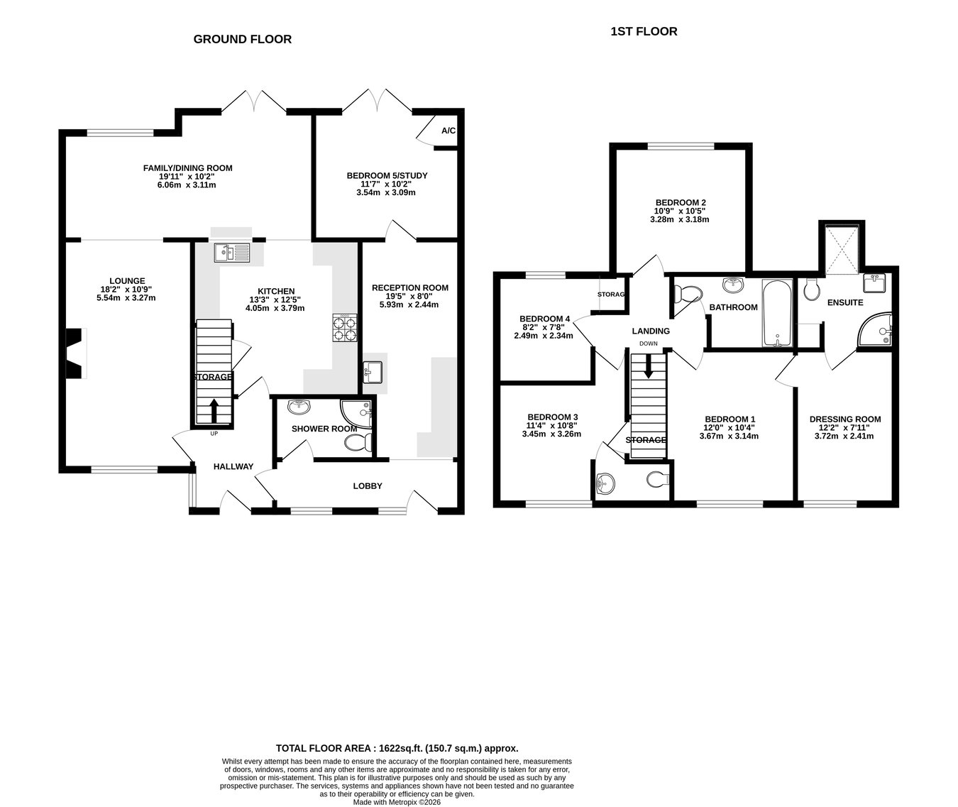 45, Chaucer Crescent, Newbury floorplan