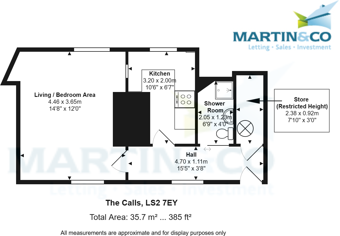 64, The Calls, Leeds floorplan