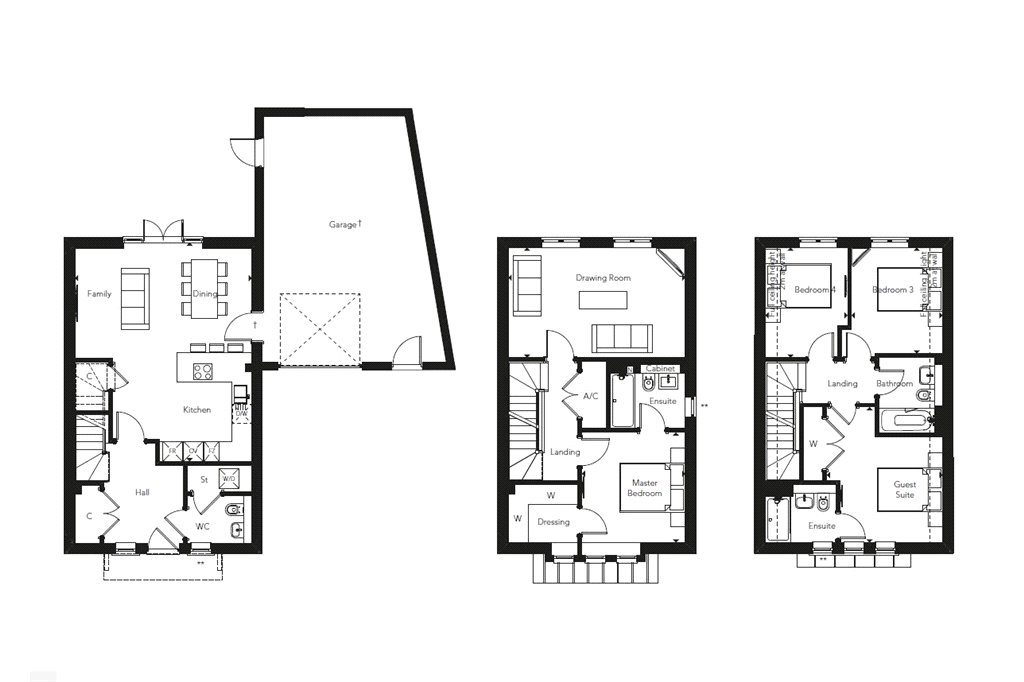 4 Bedrooms End terrace house for sale in Woodhurst Park, Warfield, Berkshire RG42