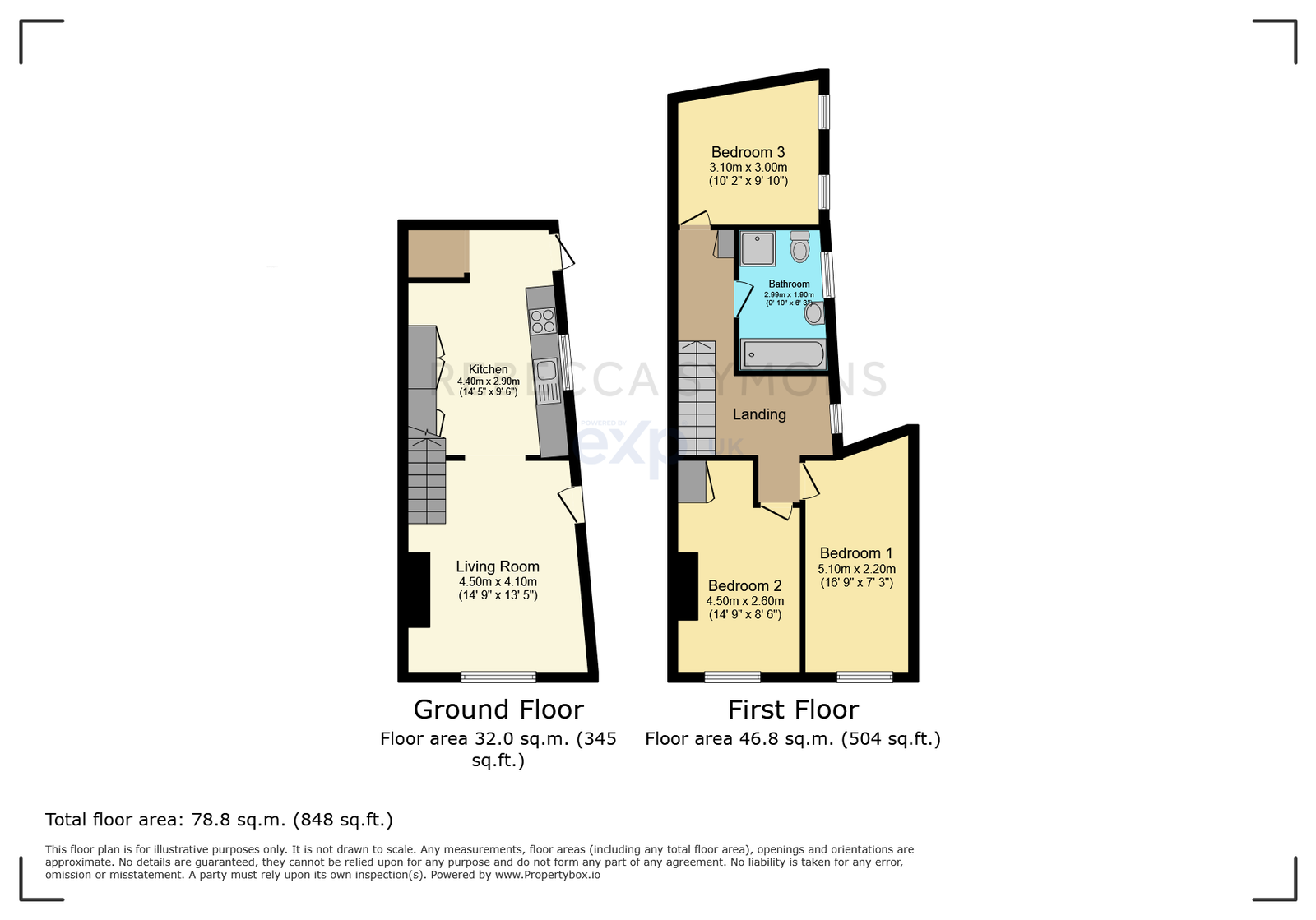 4, St. Georges Street, Minehead floorplan