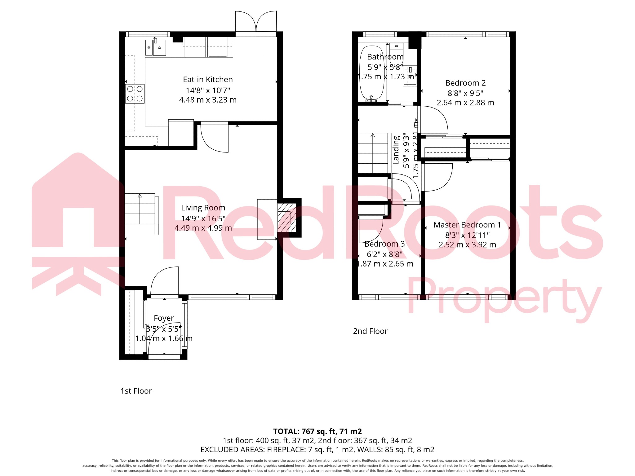 13, Church Close, Huddersfield floorplan