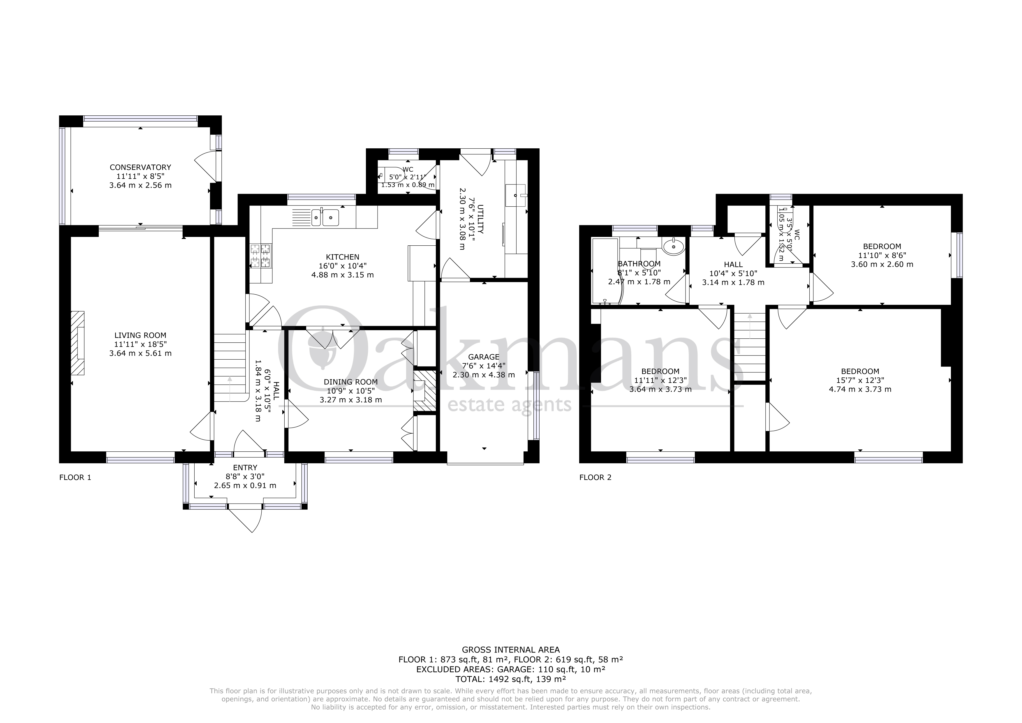 62, FOX HILL, BIRMINGHAM floorplan