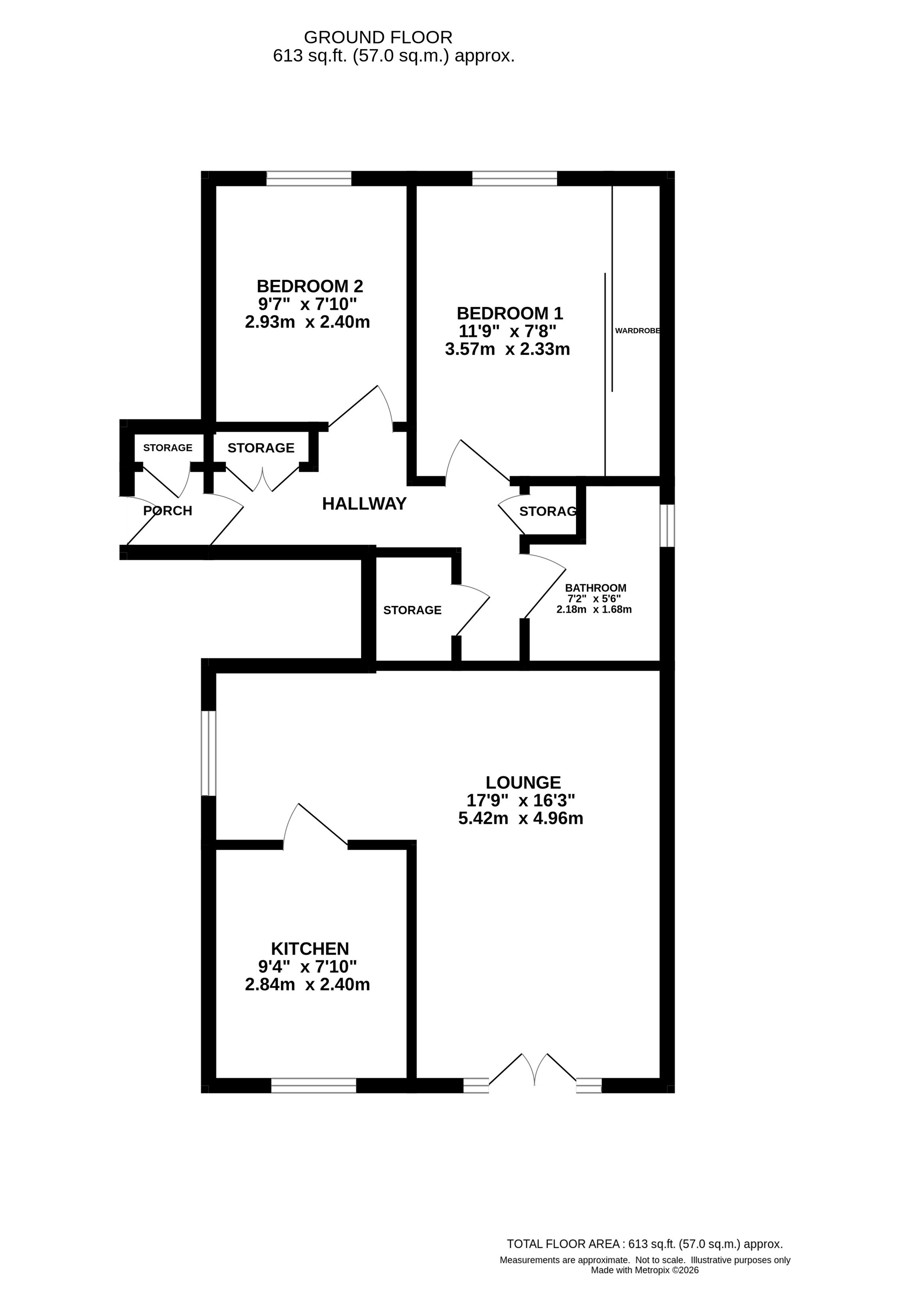Flat 5, Leyfield Court, Leyfield Avenue, Stockport floorplan