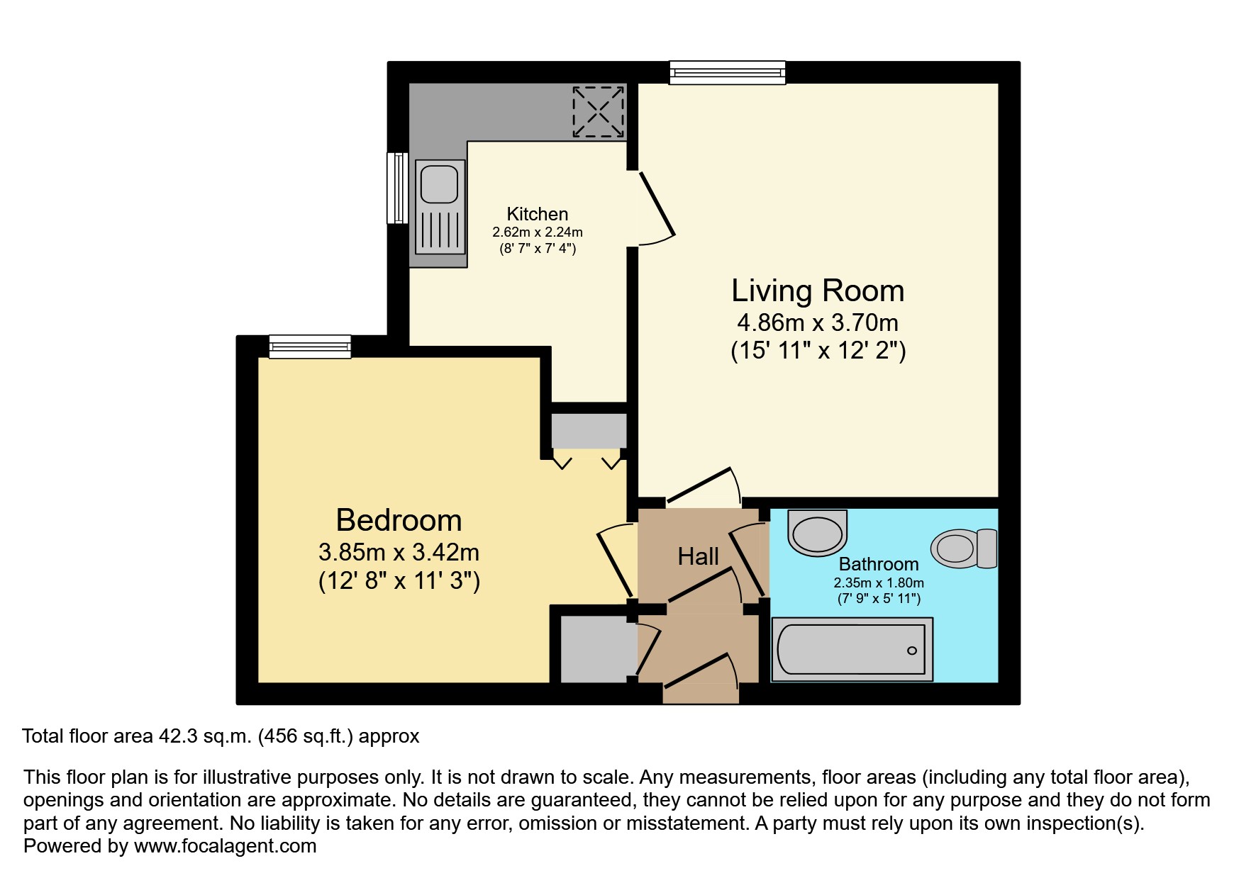 9, Norbury Court, Purton floorplan