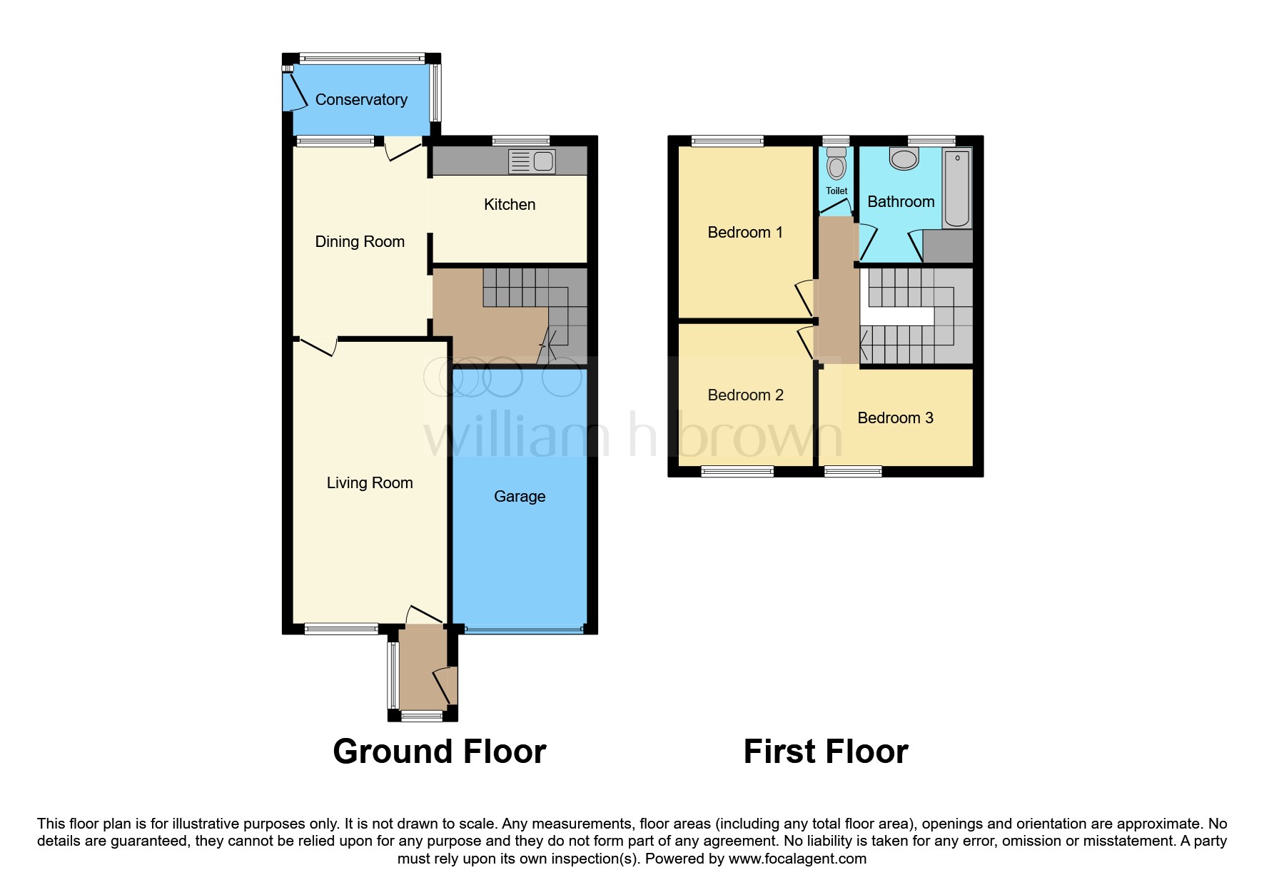 55, Saffron Close, Brandon floorplan