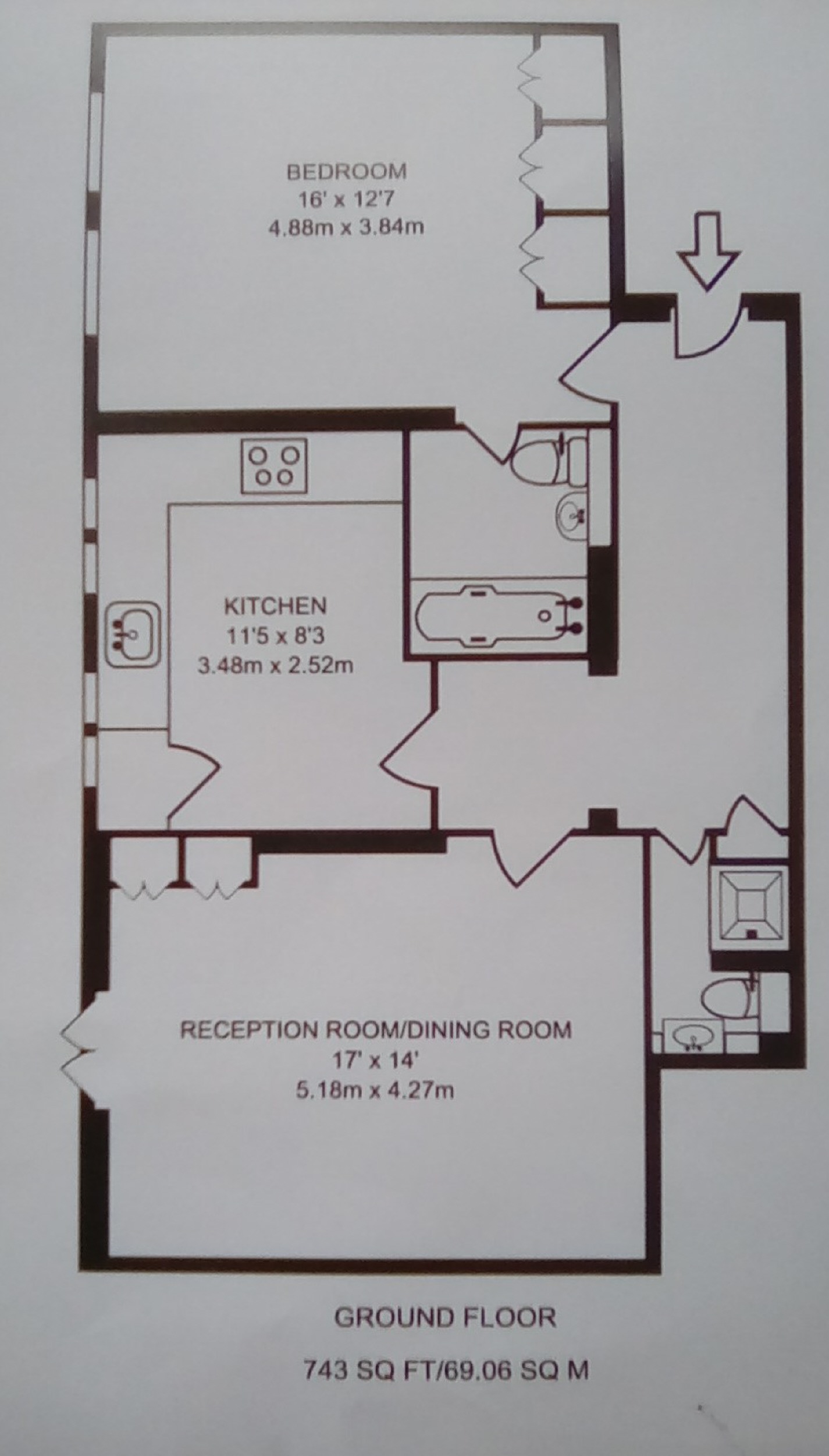 1 Bedrooms Flat for sale in 12 Gatcombe Way, Barnet, Hertfordshire EN4