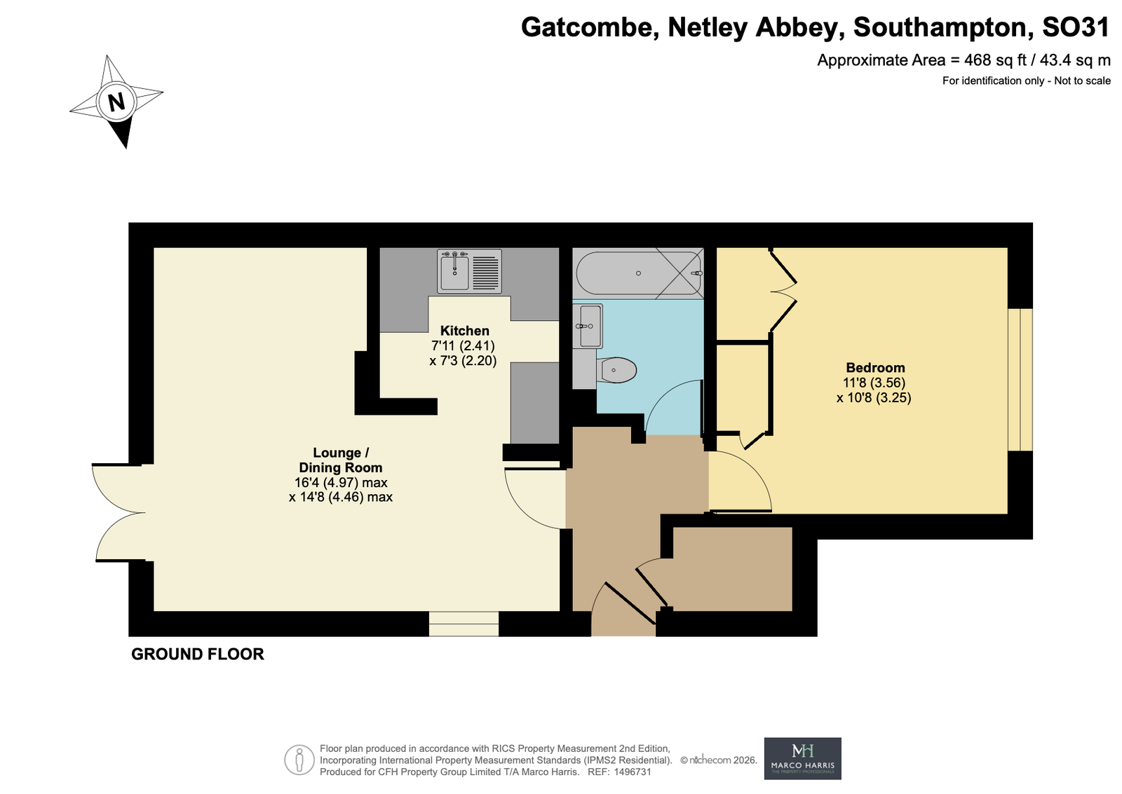 22, Gatcombe, Southampton floorplan