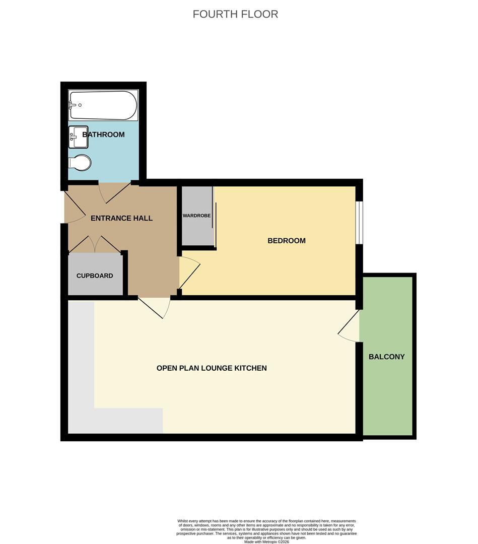 29 Bayside Apartments, Brighton Road, Worthing floorplan