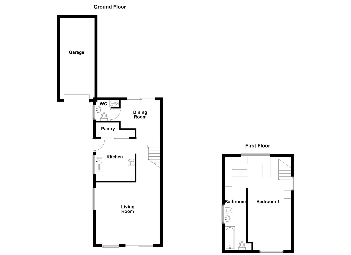 3, Beech Close, Biddulph Moor floorplan