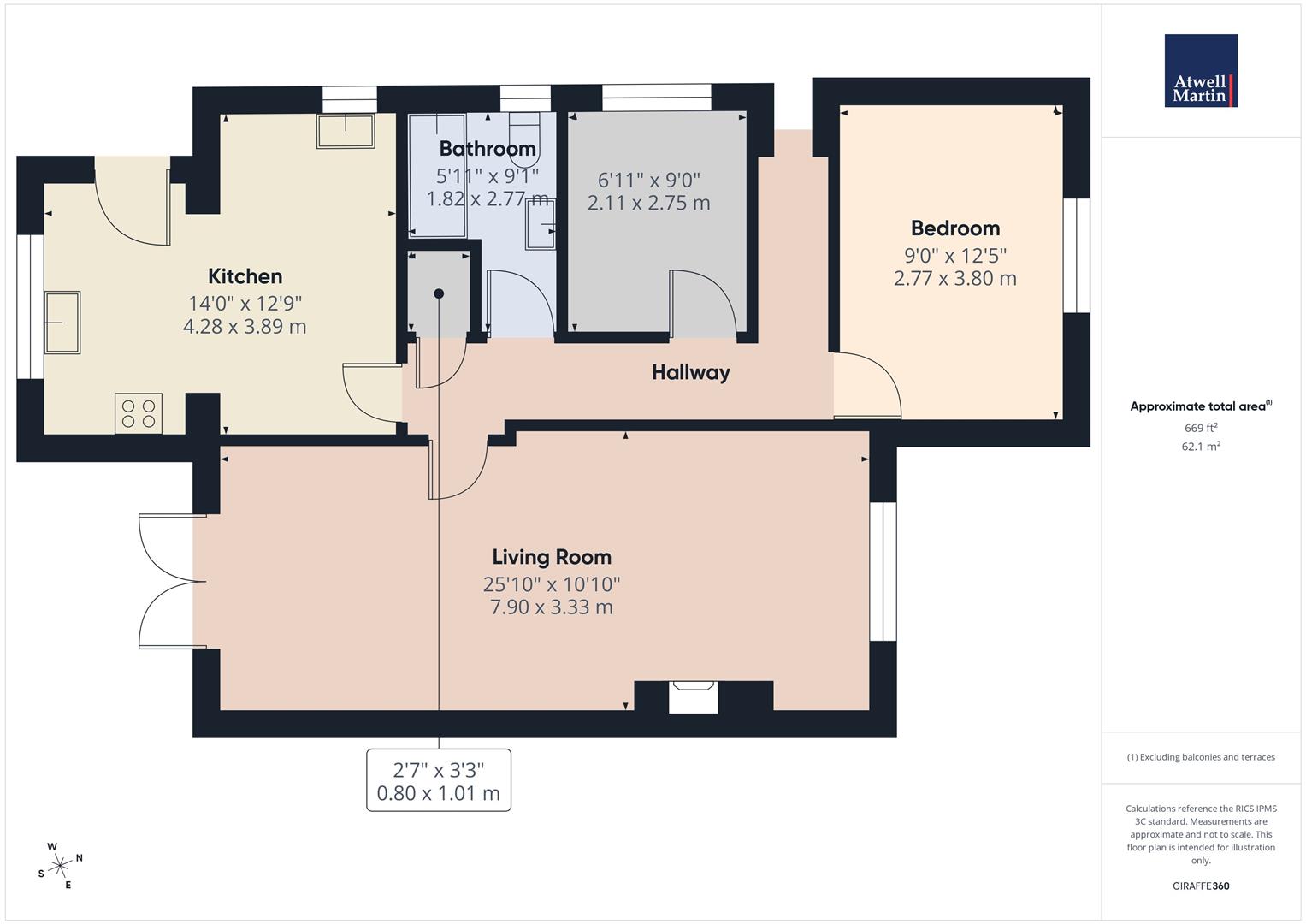 56, Rowden Road, Chippenham floorplan