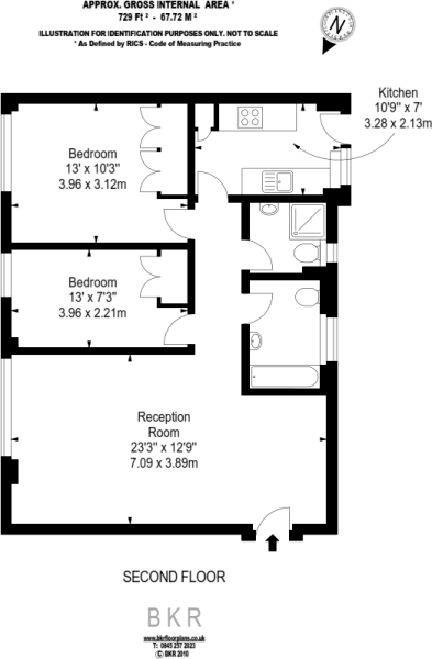 2 Bedrooms Flat to rent in Pelham Court, 145 Fulham Road, London SW3