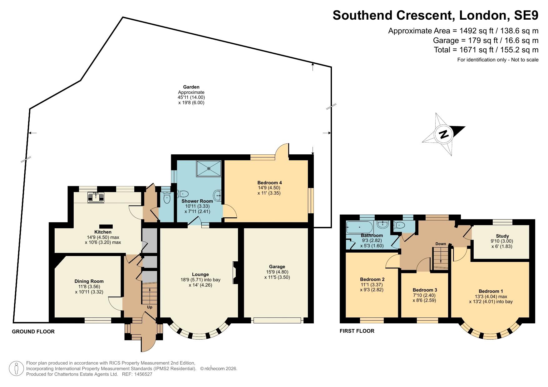 66, Southend Crescent, London floorplan
