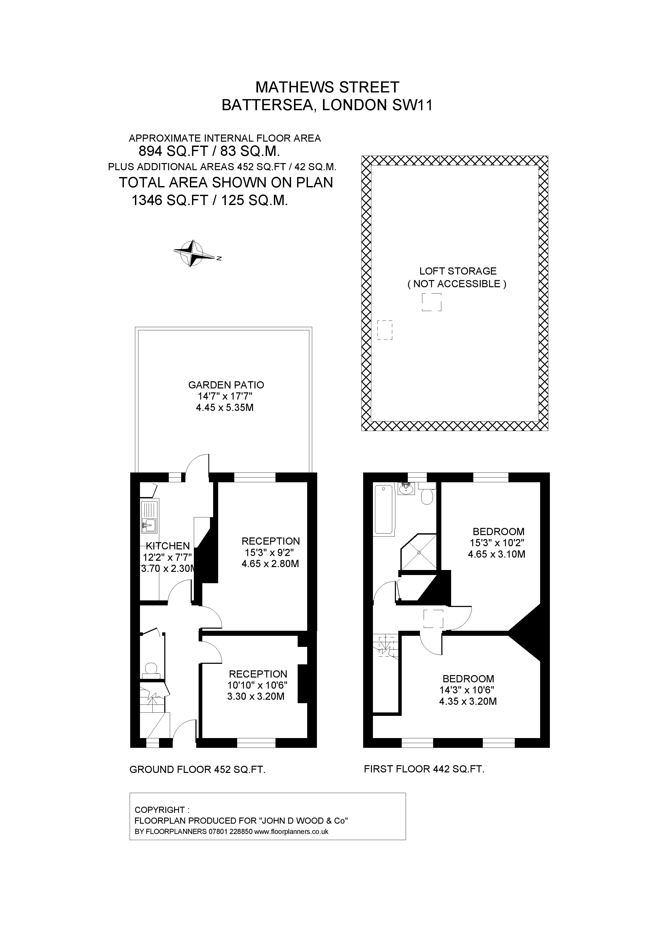 10, Matthews Street, London floorplan