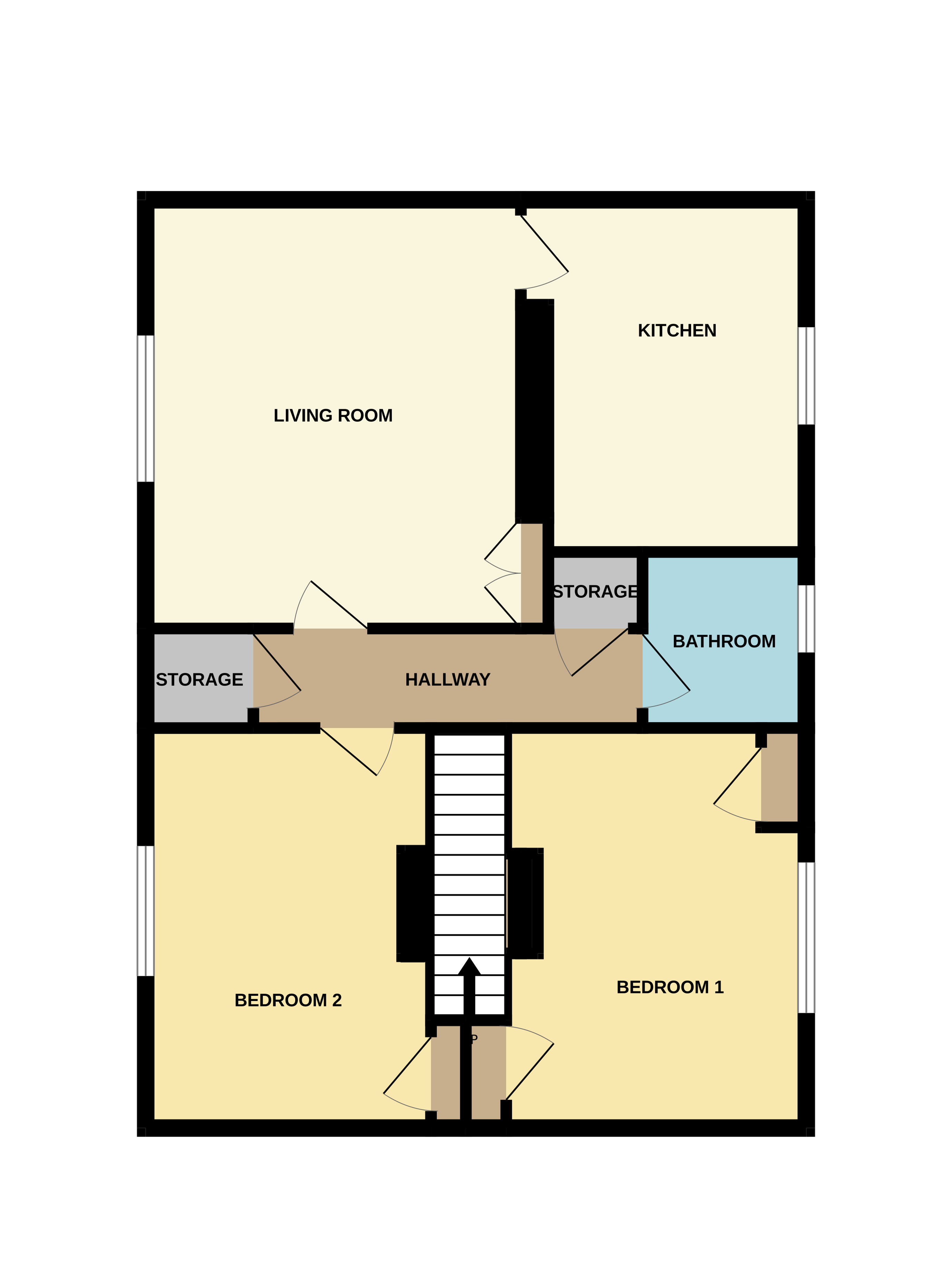 15, Lawfield Avenue, West Kilbride floorplan