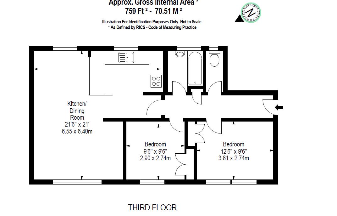 2 Bedrooms Flat to rent in Fulham Road, Chelsea SW3