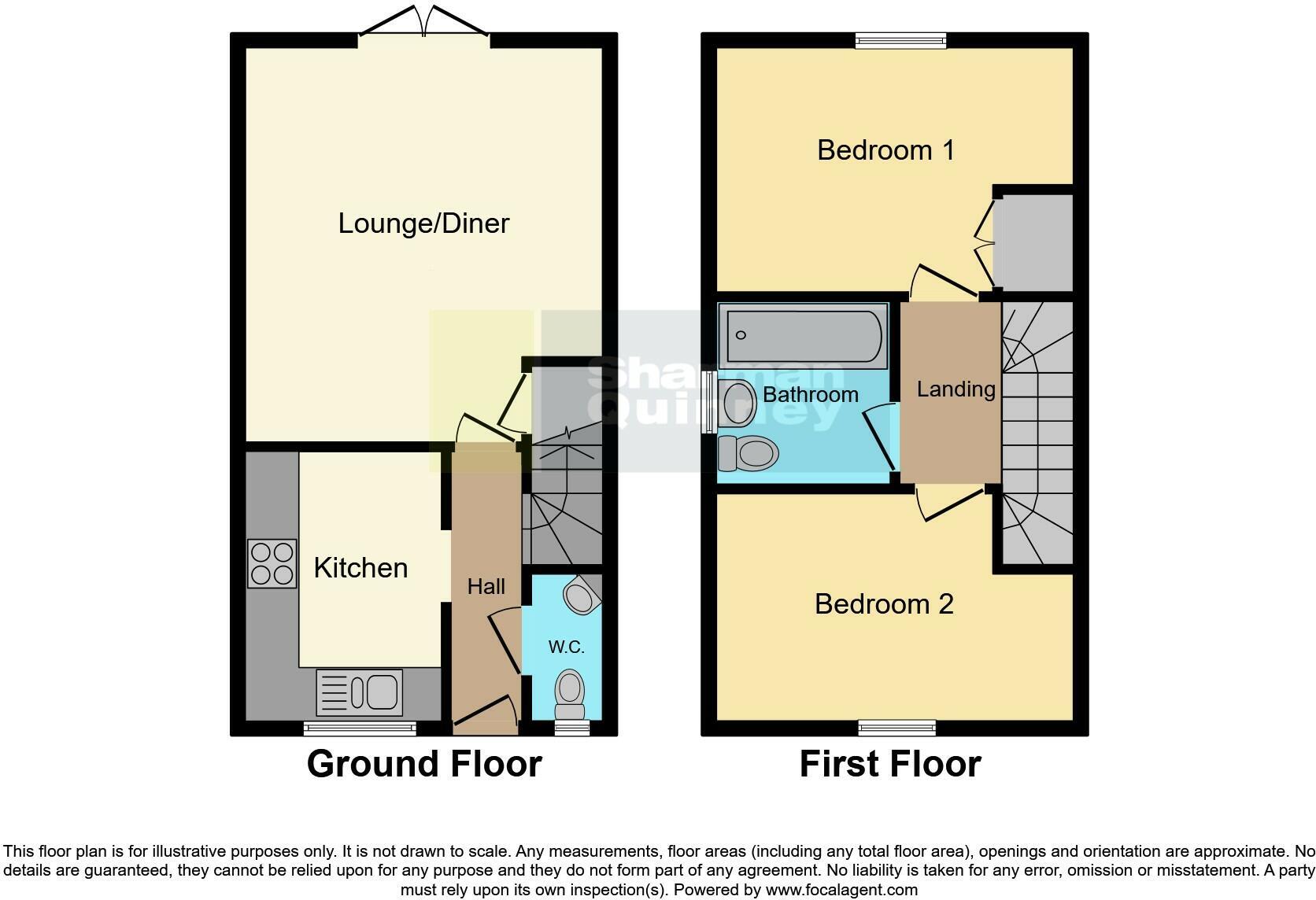 9, Daphne Grove, Peterborough floorplan