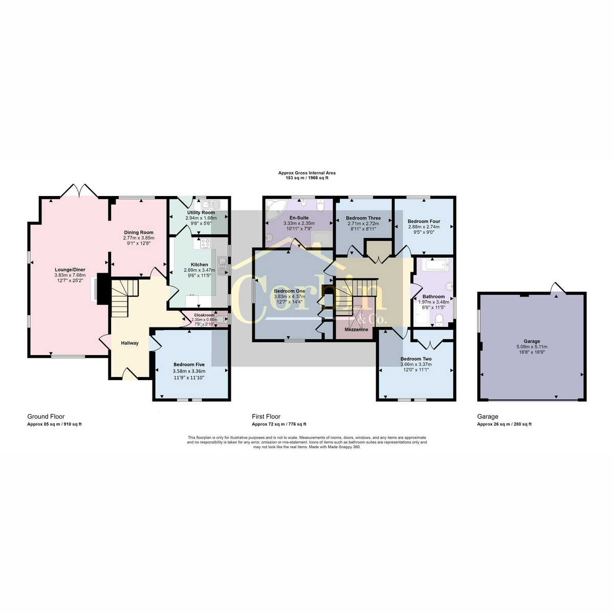 Silverwood Close, Wimborne floorplan
