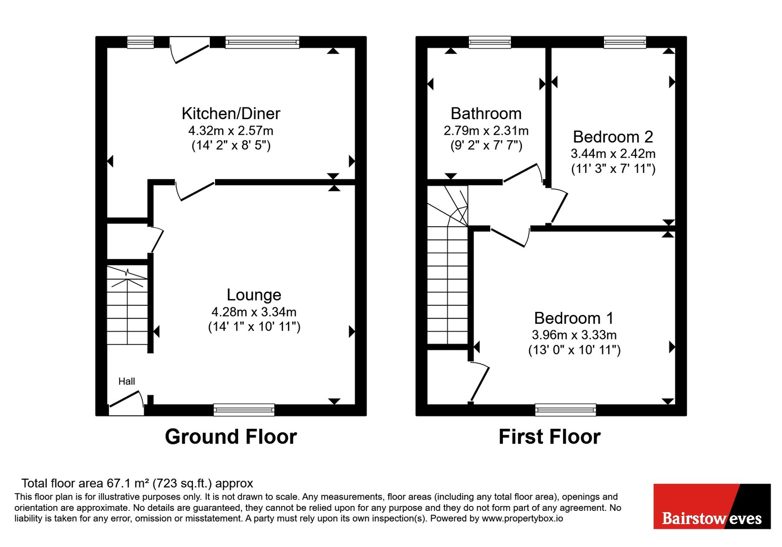 10, Stanley Road, Warwickshire floorplan