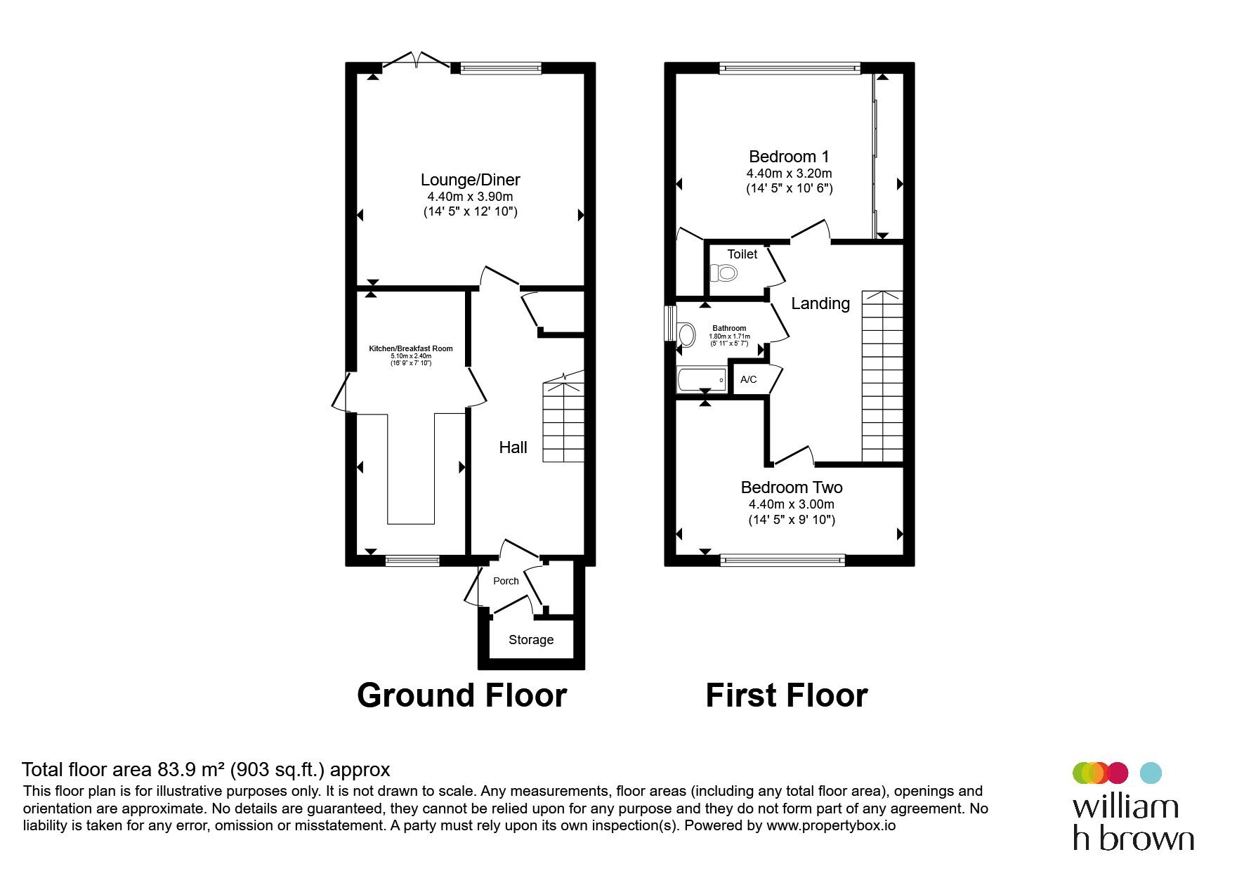 71, Gilpins Gallop, Ware floorplan