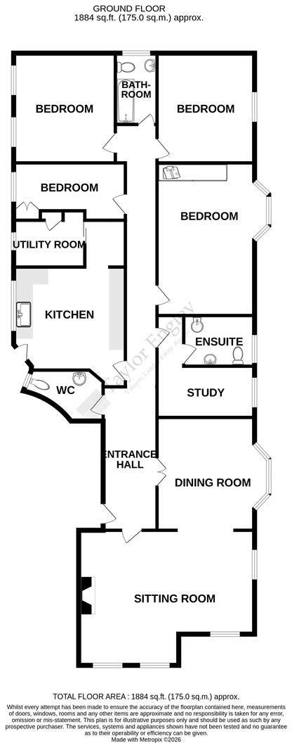 Flat 10 Kepplestone Mansions, Staveley Road, Eastbourne floorplan