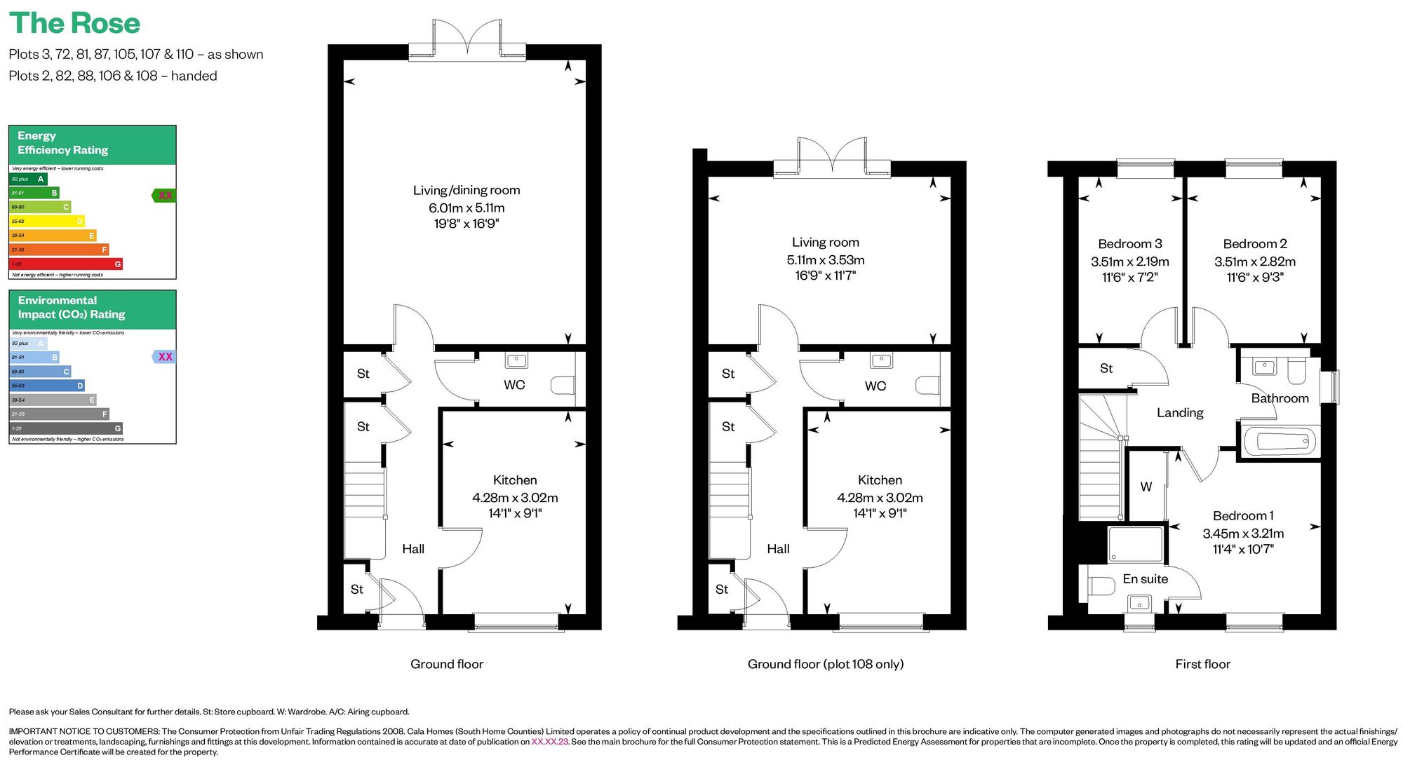11, Tawny Owl Way, Hambrook, PO18 floorplan