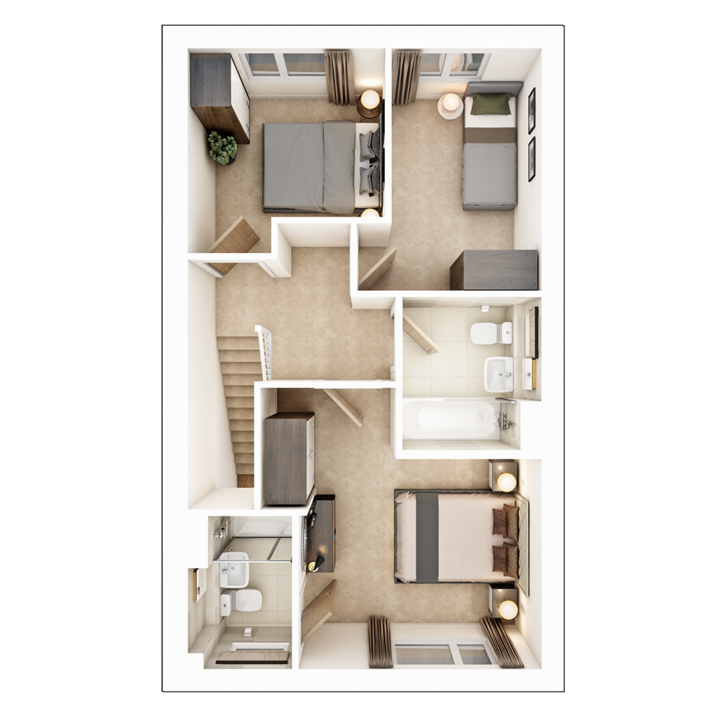 The Eynsford - Plot 365, Frobisher Meadows, Station Road, Altofts floorplan