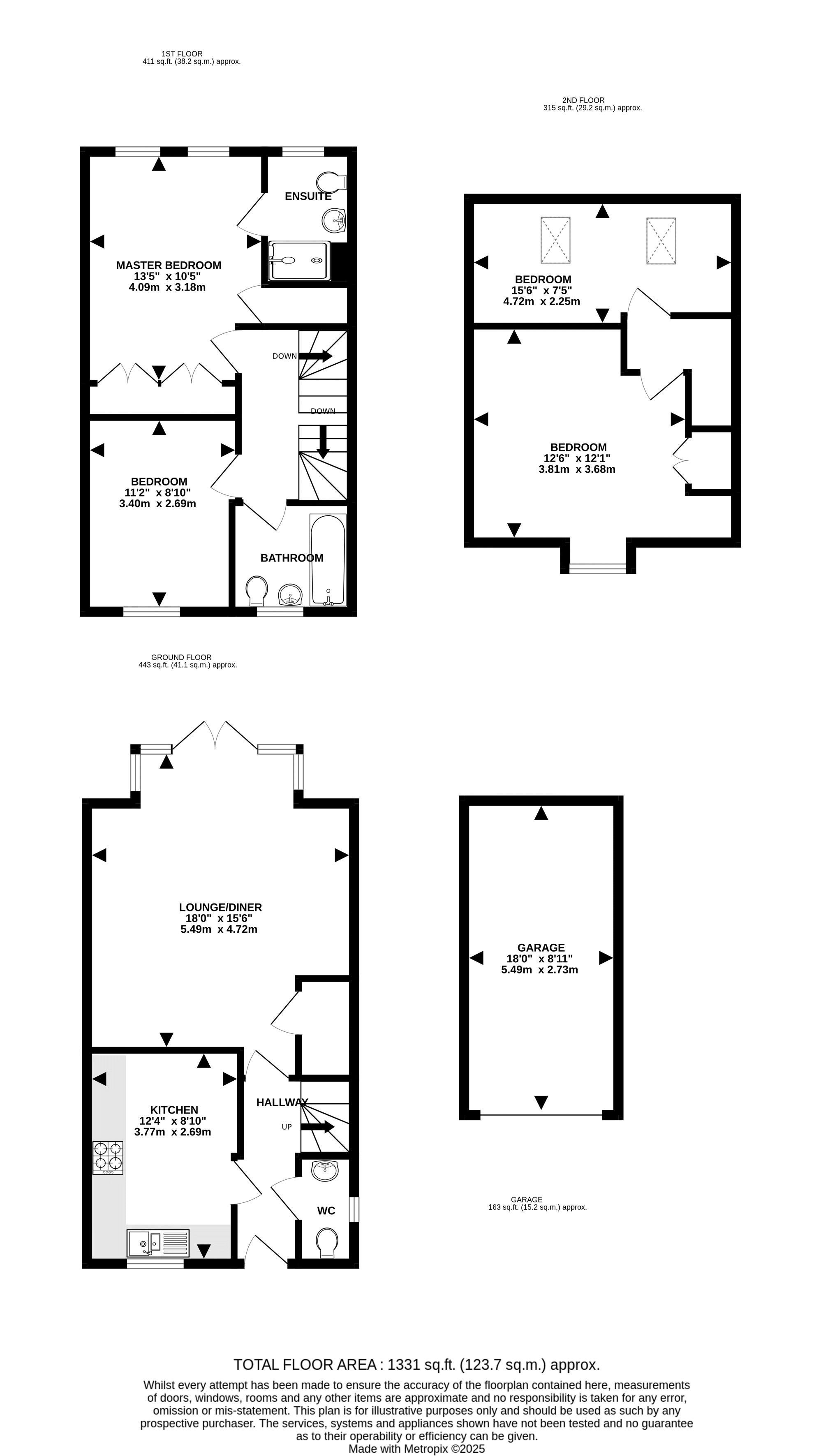 29, Kirkstall Close, Lincoln floorplan