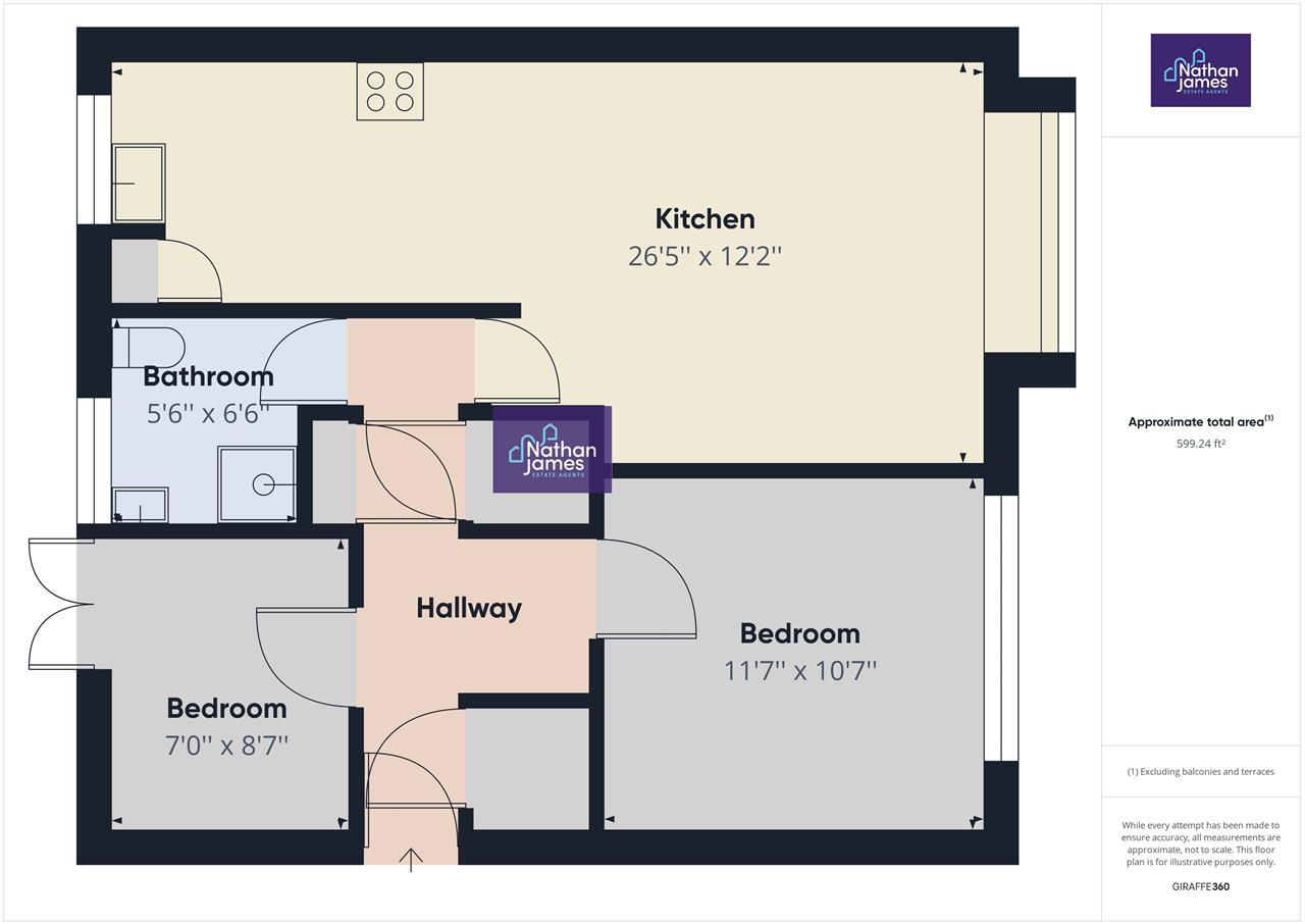 Sandy Lane, Caldicot NP26, 2 bedroom flat for sale 65622105