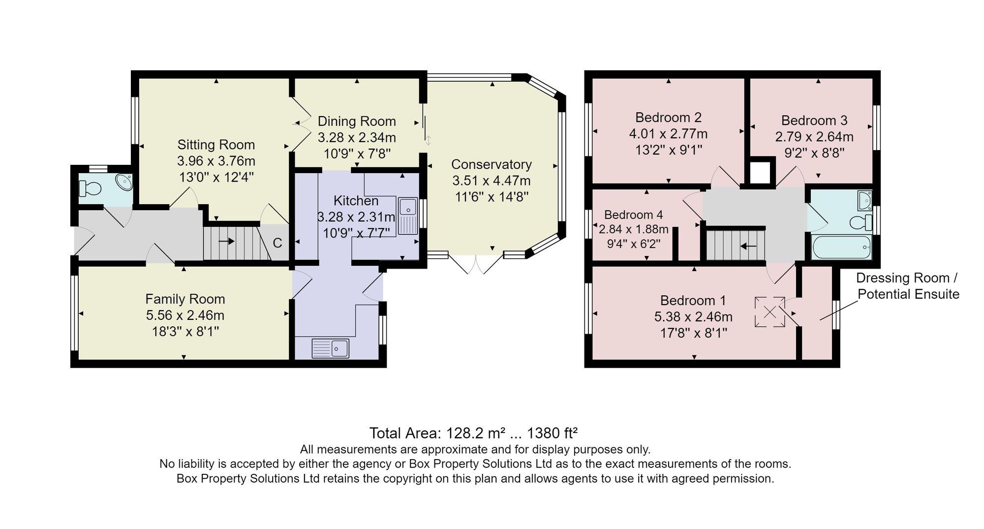50 Yarrow Drive, Harrogate floorplan