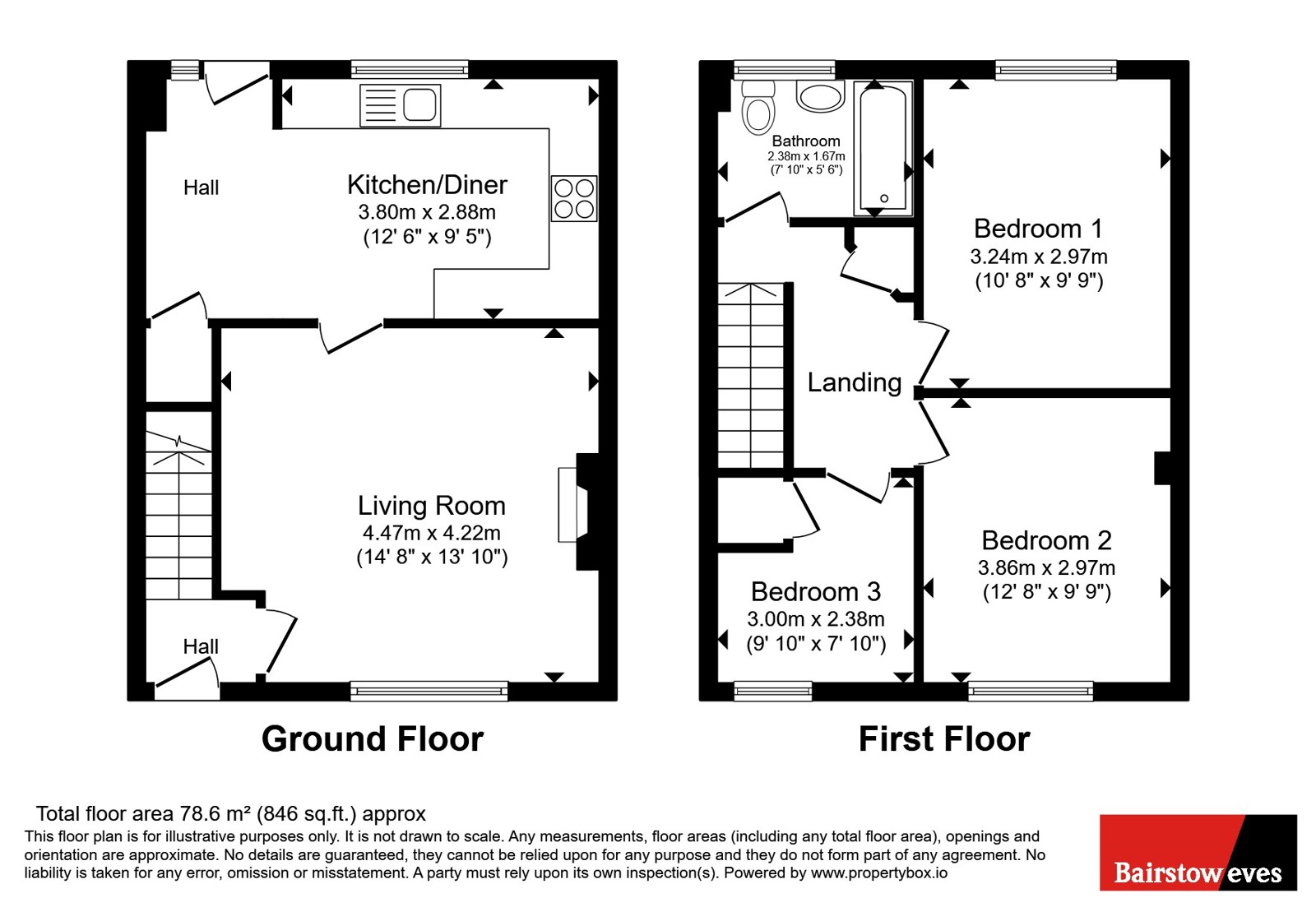 9, Smithy Close, Nottingham floorplan